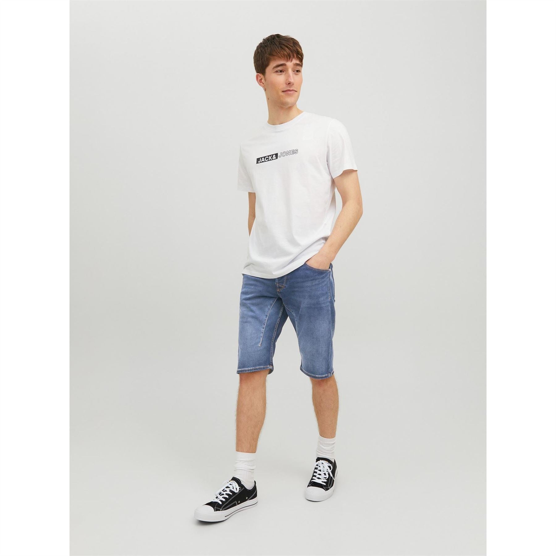 Jack and Jones Denim Bermuda Shorts
