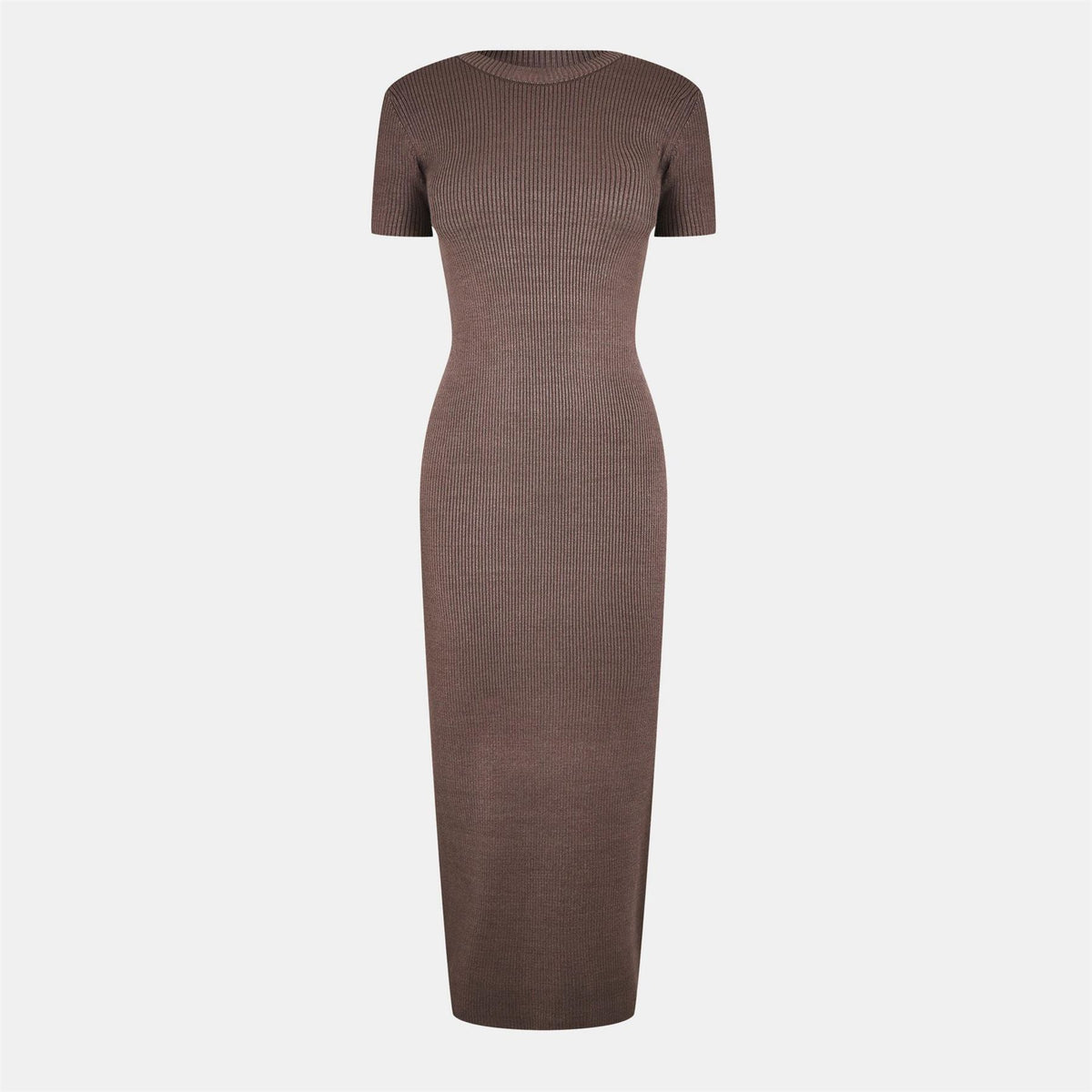 Jack Wills Travel Rib Crew Neck Midi Bodycon Dress