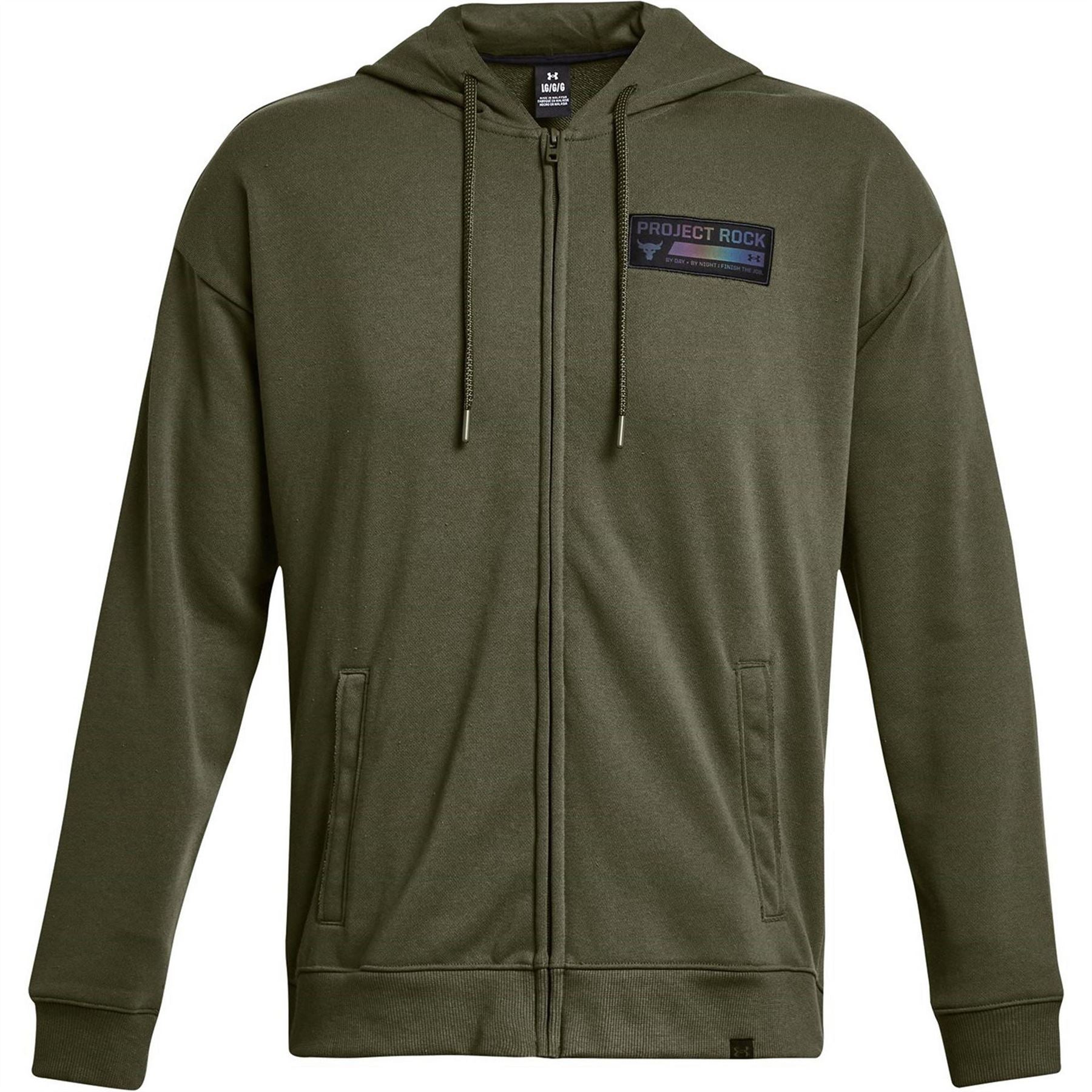 Under Armour Mens Armour Pjt Rock Hwt Terry FulL-Zip Fleece