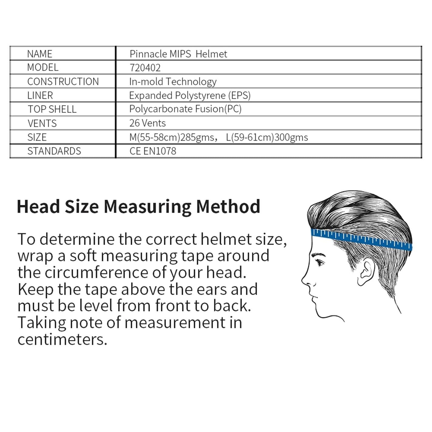 Pinnacle Mips Road Cycling Helmet