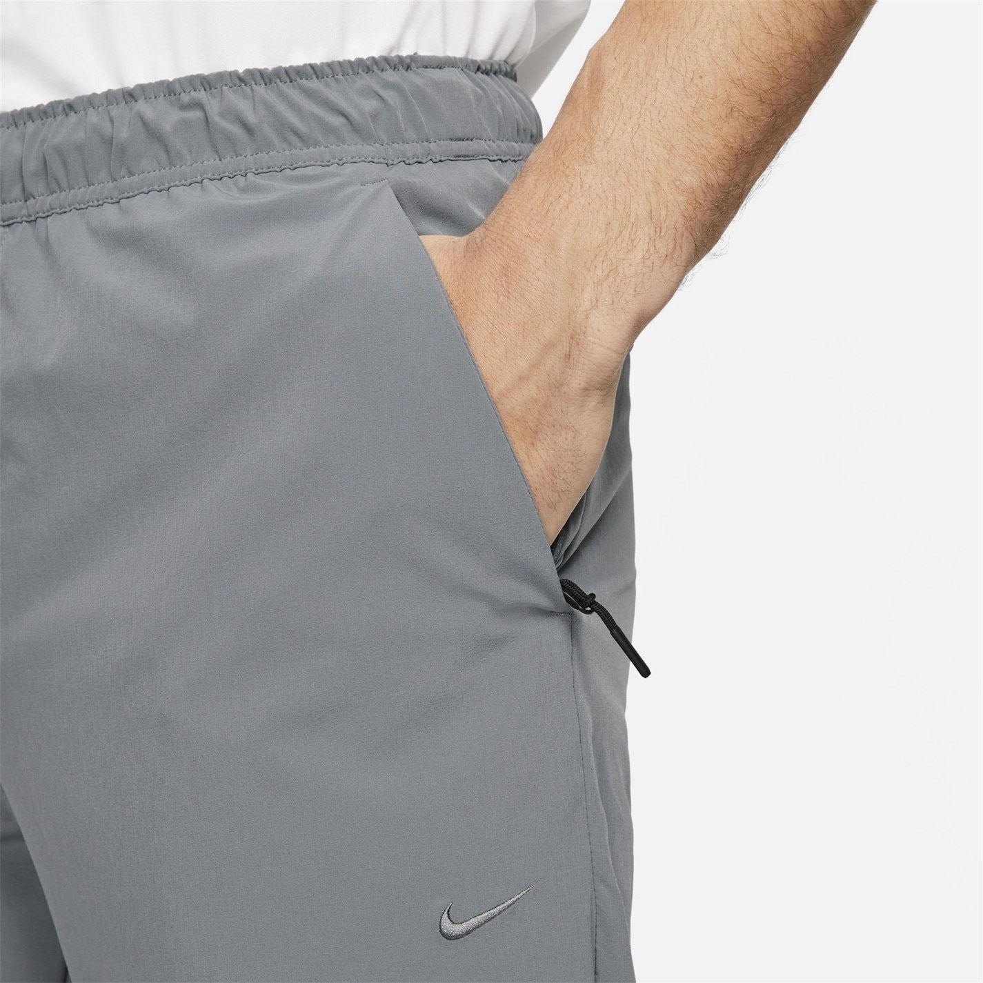Nike Unlimited Dri Fit Zipped Pocket Straight Leg Running Pants