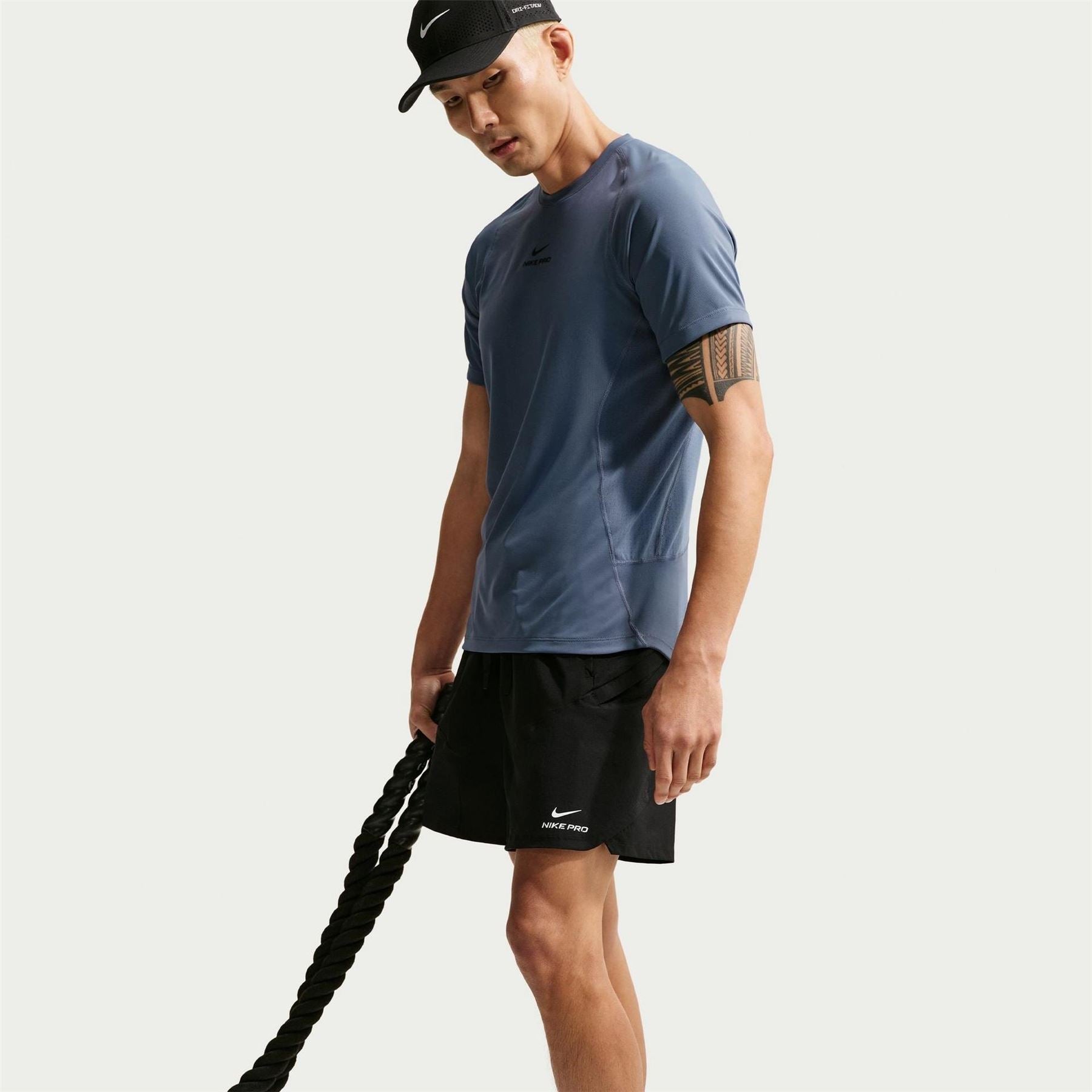 Nike Color Block 6 Inch Bermuda Shorts with Elasticated Waistband