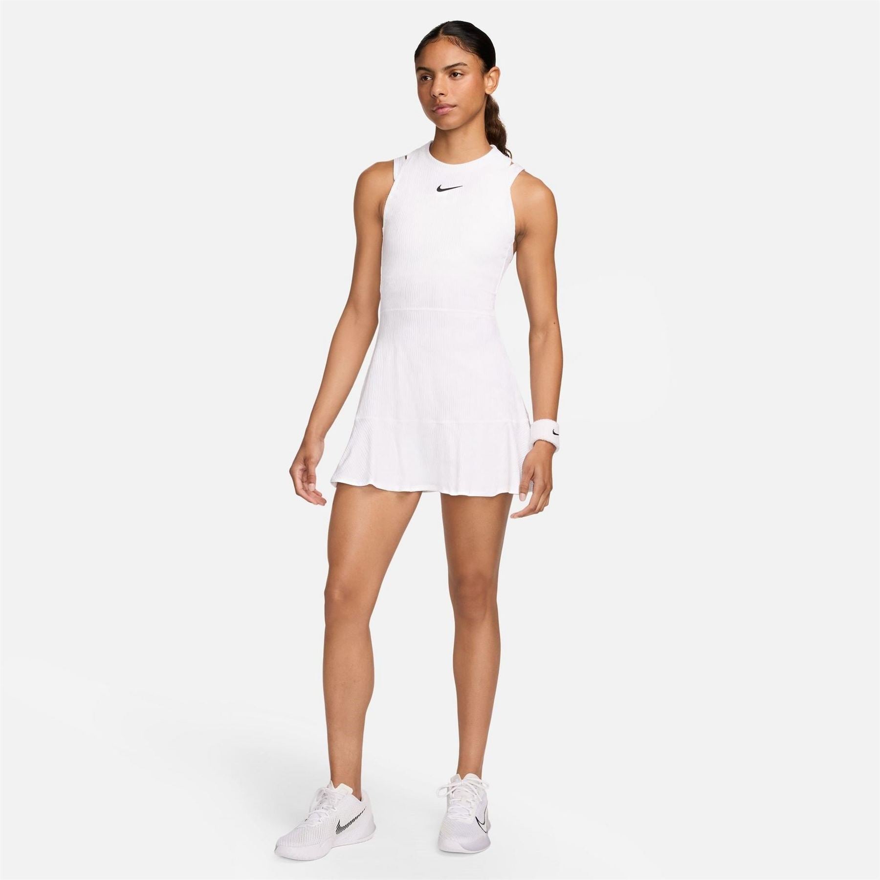 Nike Womens Slam Dri Fit Crew Neck Mini Dress