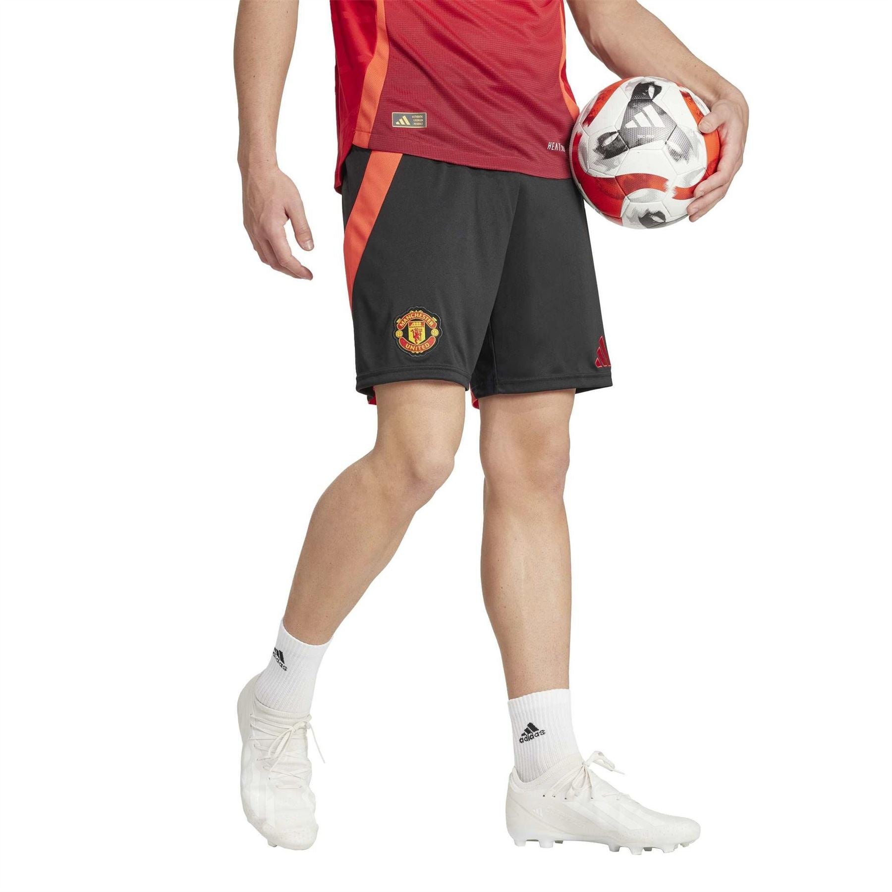 adidas Mens Mufc H Sho Football Shorts