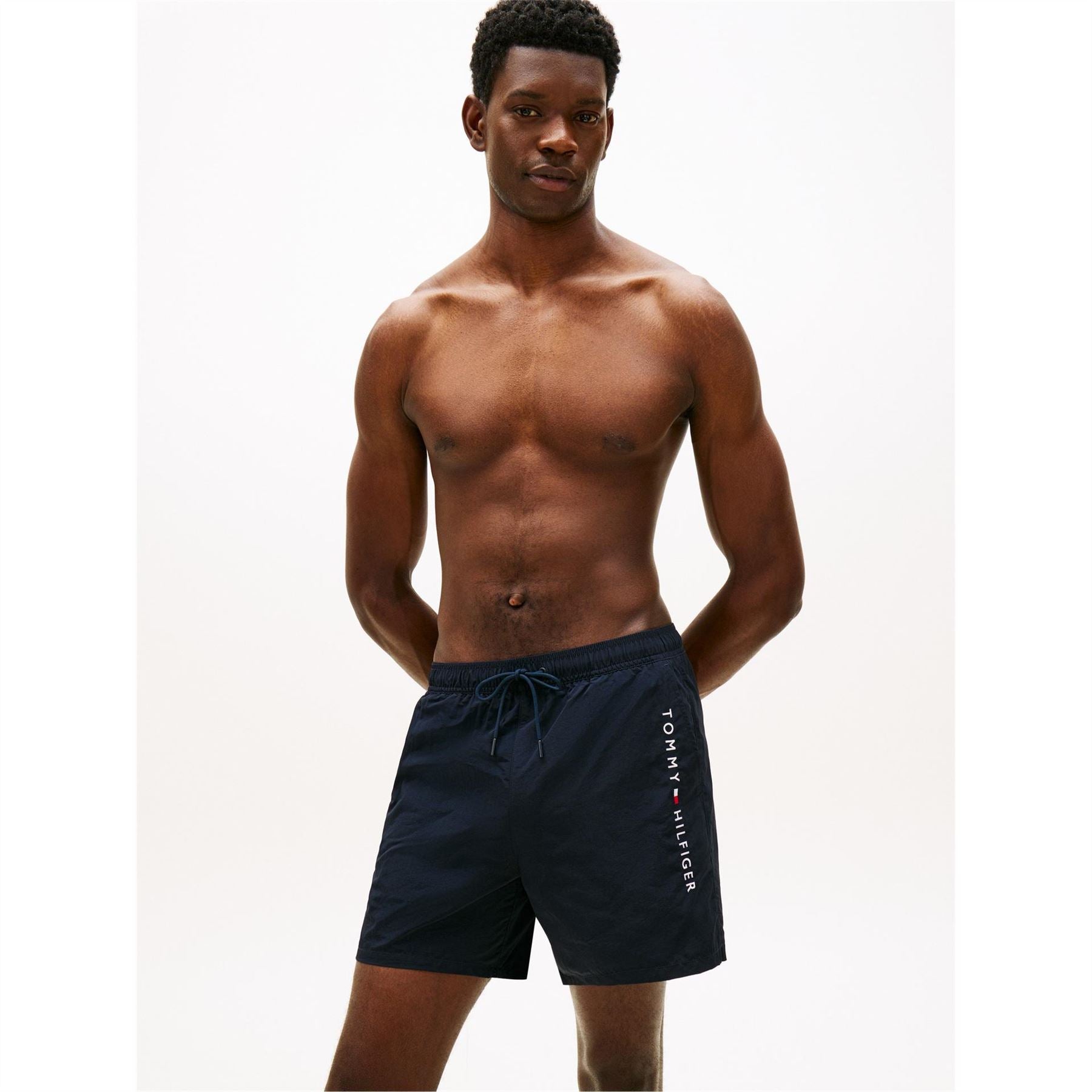 Tommy Hilfiger Logo Mid Swim Shorts