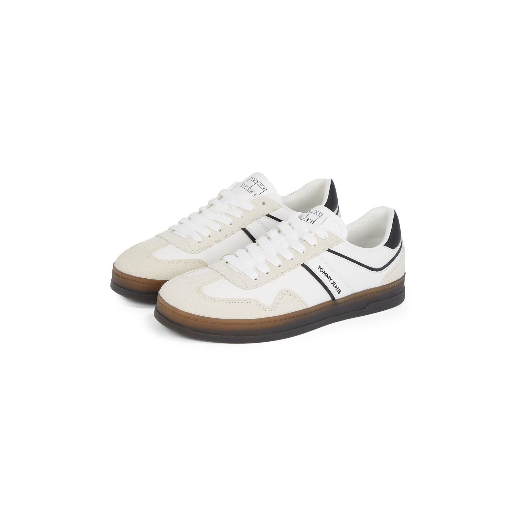Tommy Jeans Greenwich Leather Low Top Trainers