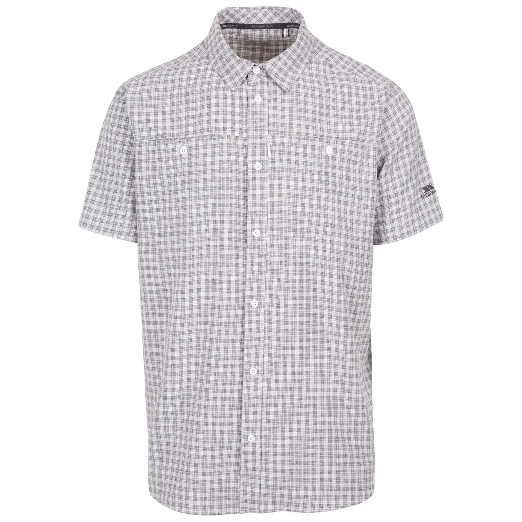 Trespass Gilcrux Long Sleeve Button Front Shirt