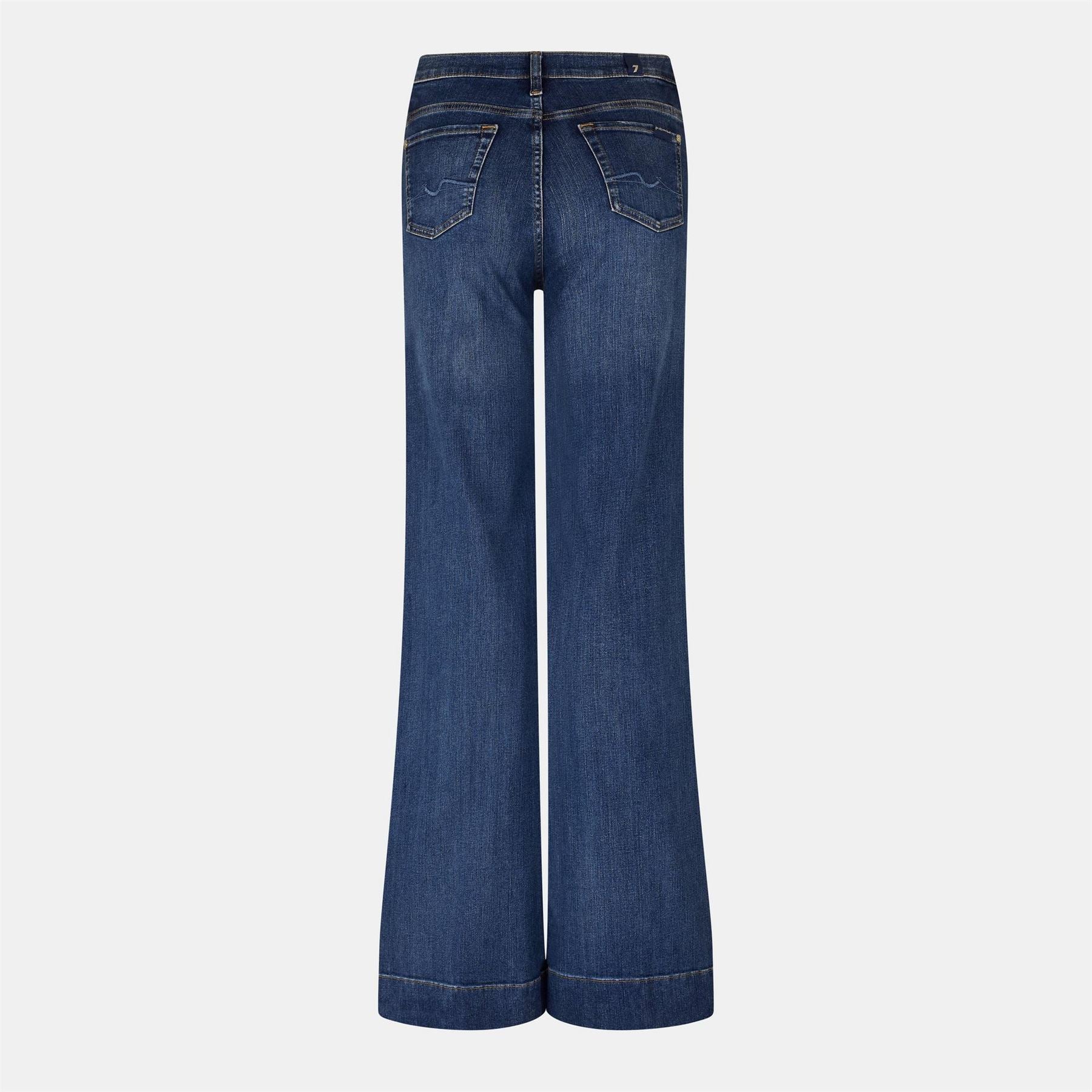 7 For All Mankind Modern Dojo Wide Fit Five Pocket Jeans