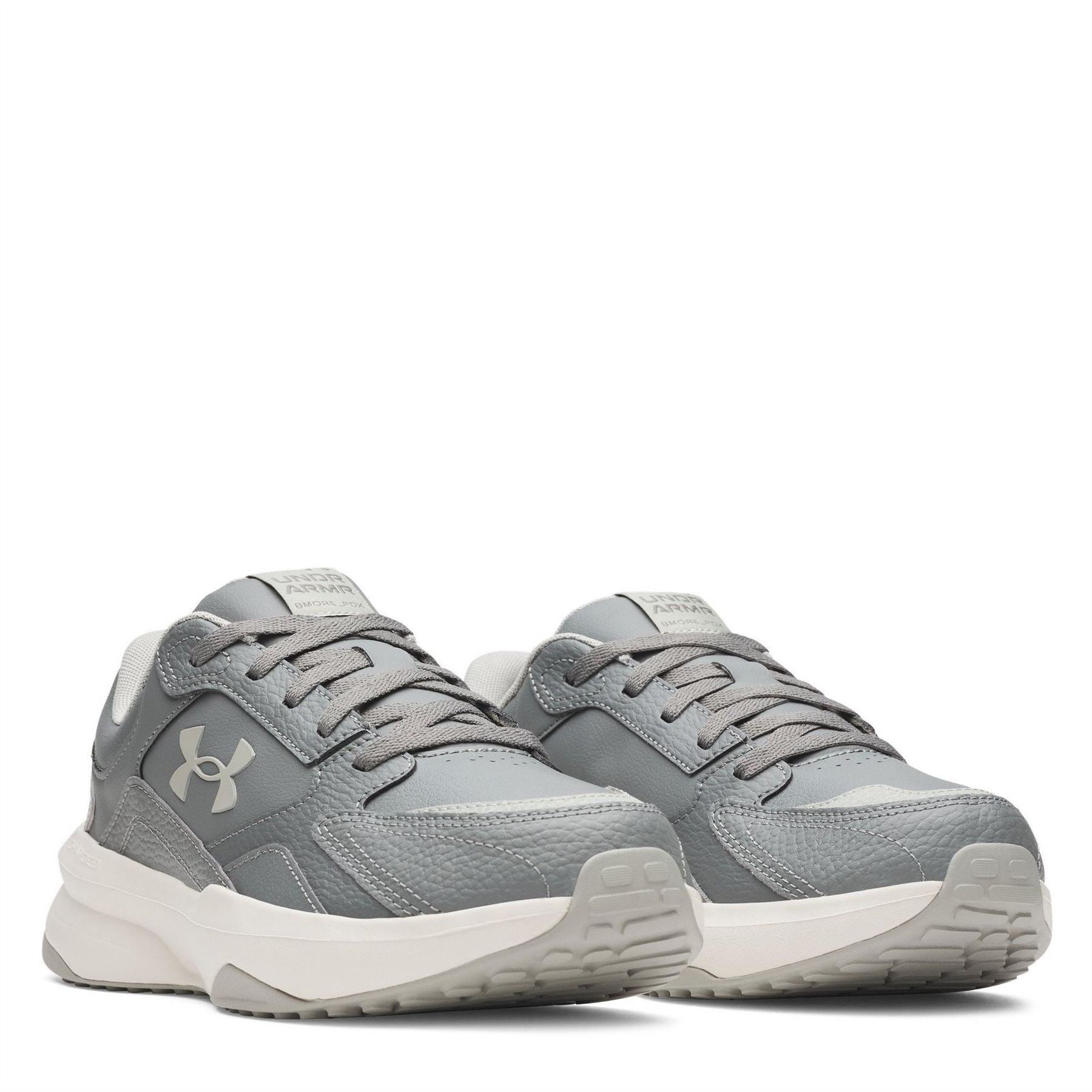 Under Armour Edge Leather Lace-Up Low Top Sneakers