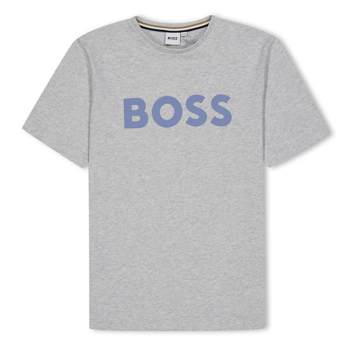 Boss Logo Print Crew Neck Regular Fit T-Shirt