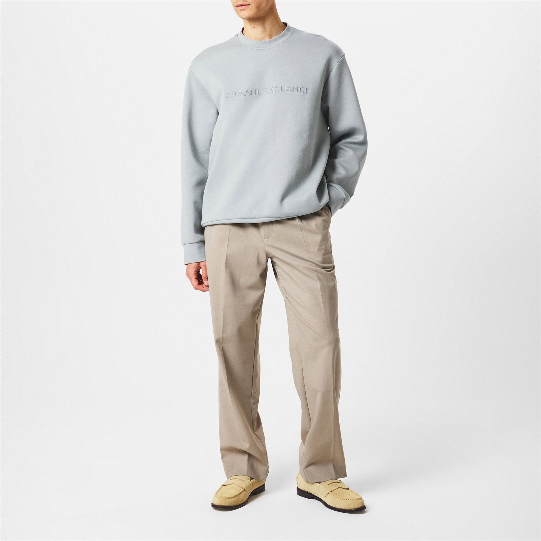 Armani Exchange Logo Hoodie