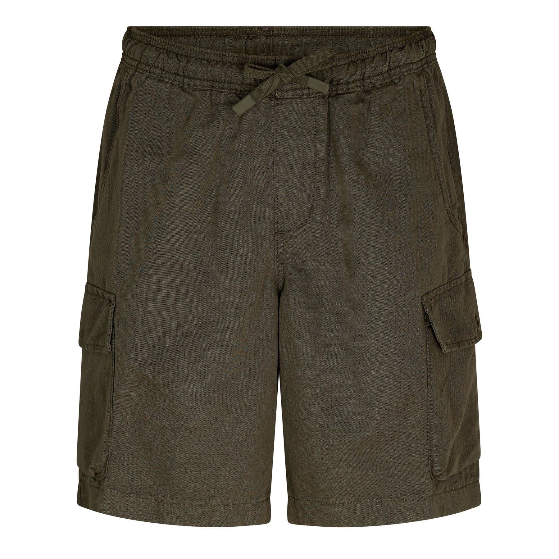Timberland Linen Utility Cotton Dark Denim Chino Shorts