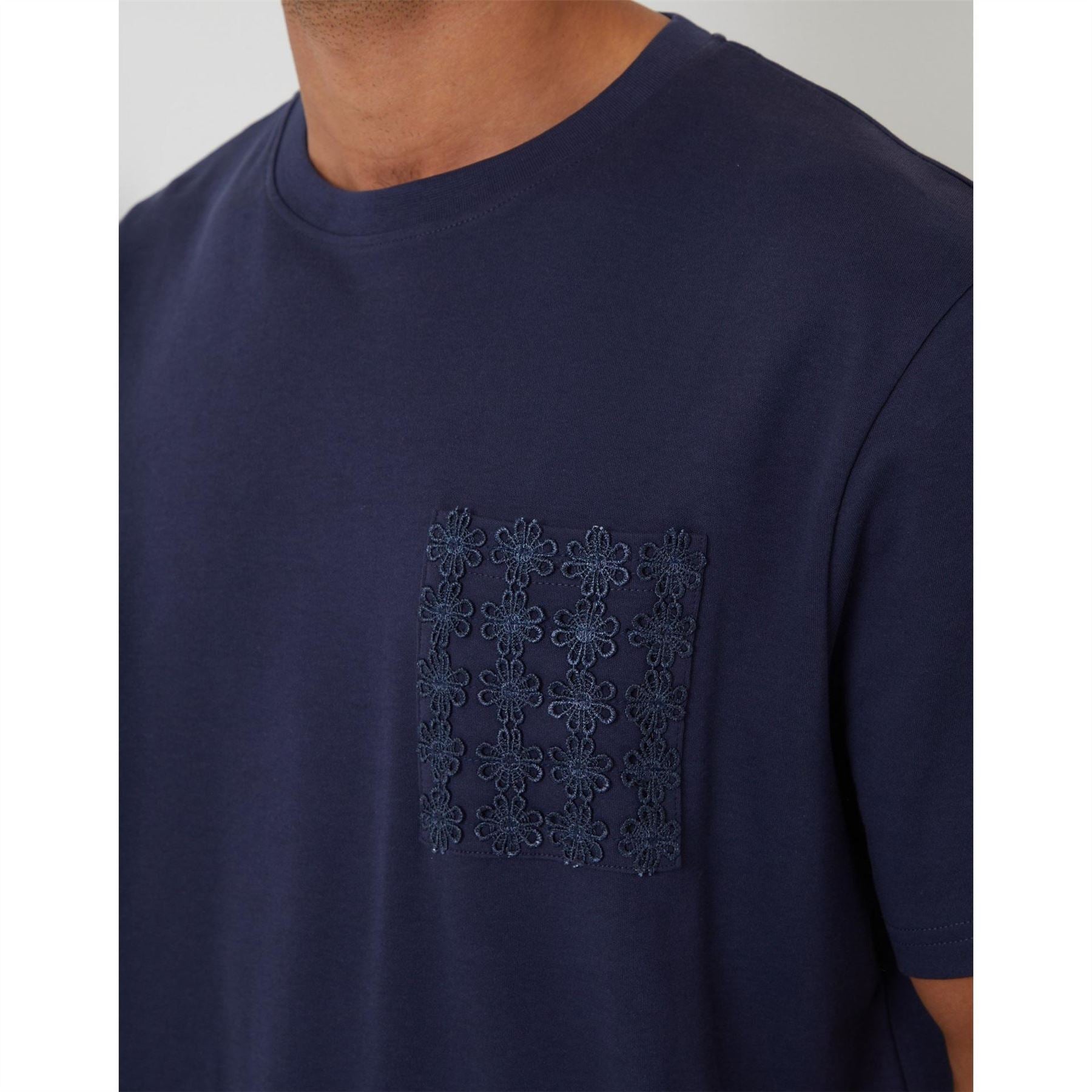 Threadbare Hyde Regular Fit Crew Neck T-Shirt