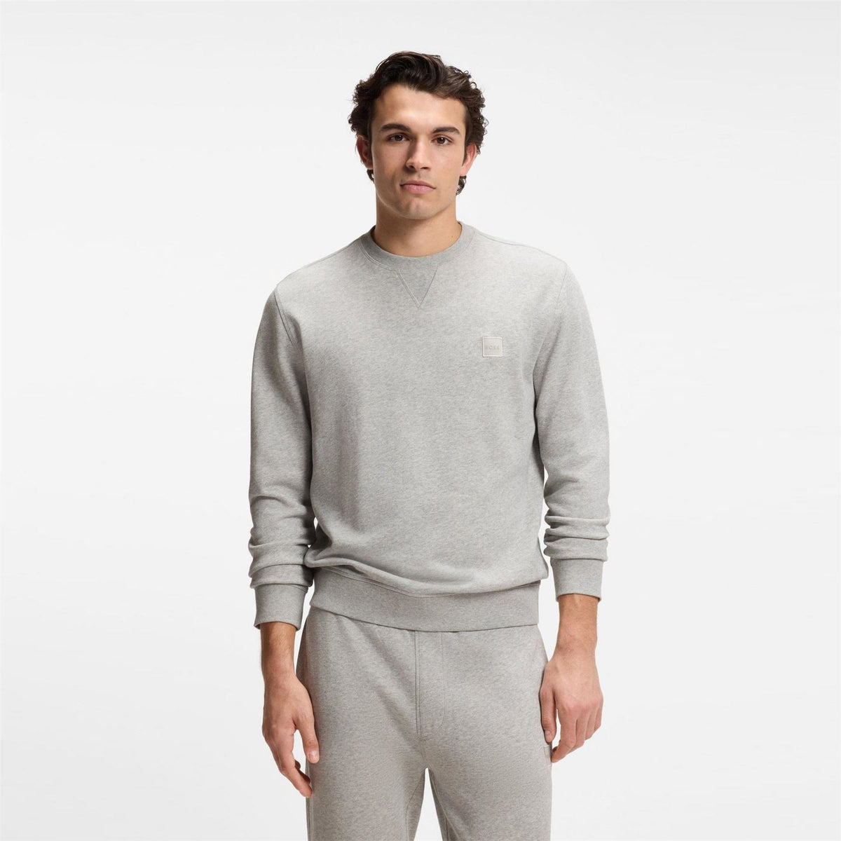 Boss Orange Long Sleeve Premium Cotton Sweatshirt (westart Crew Neck)