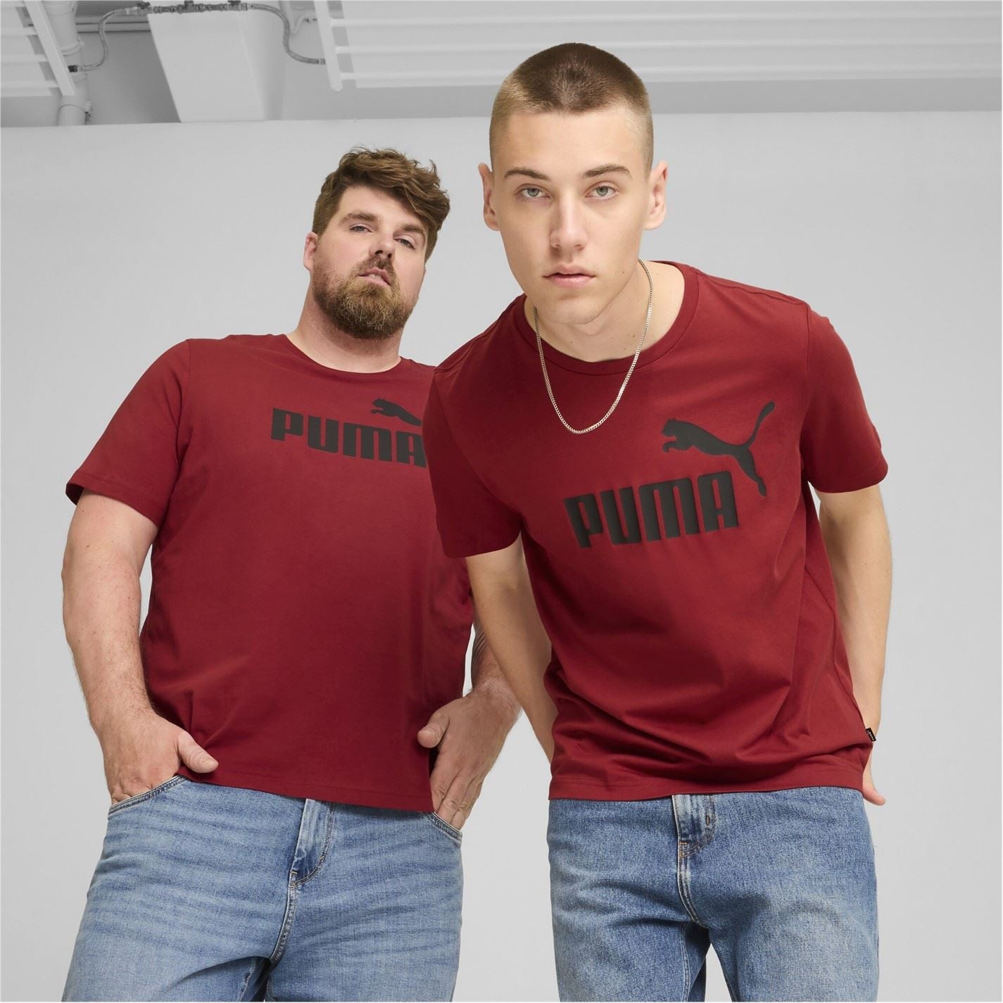 Puma Ess Logo Crew Neck Short Sleeve T-Shirt