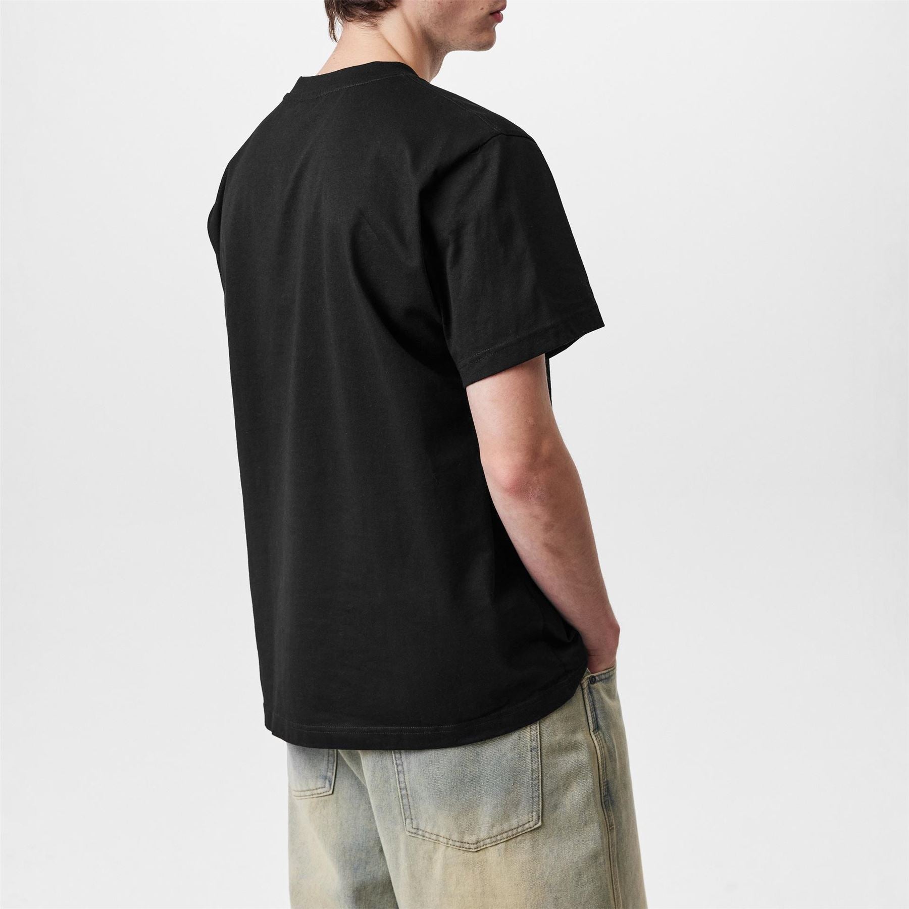 G Star Cursive Lettering Regular Fit T-Shirt