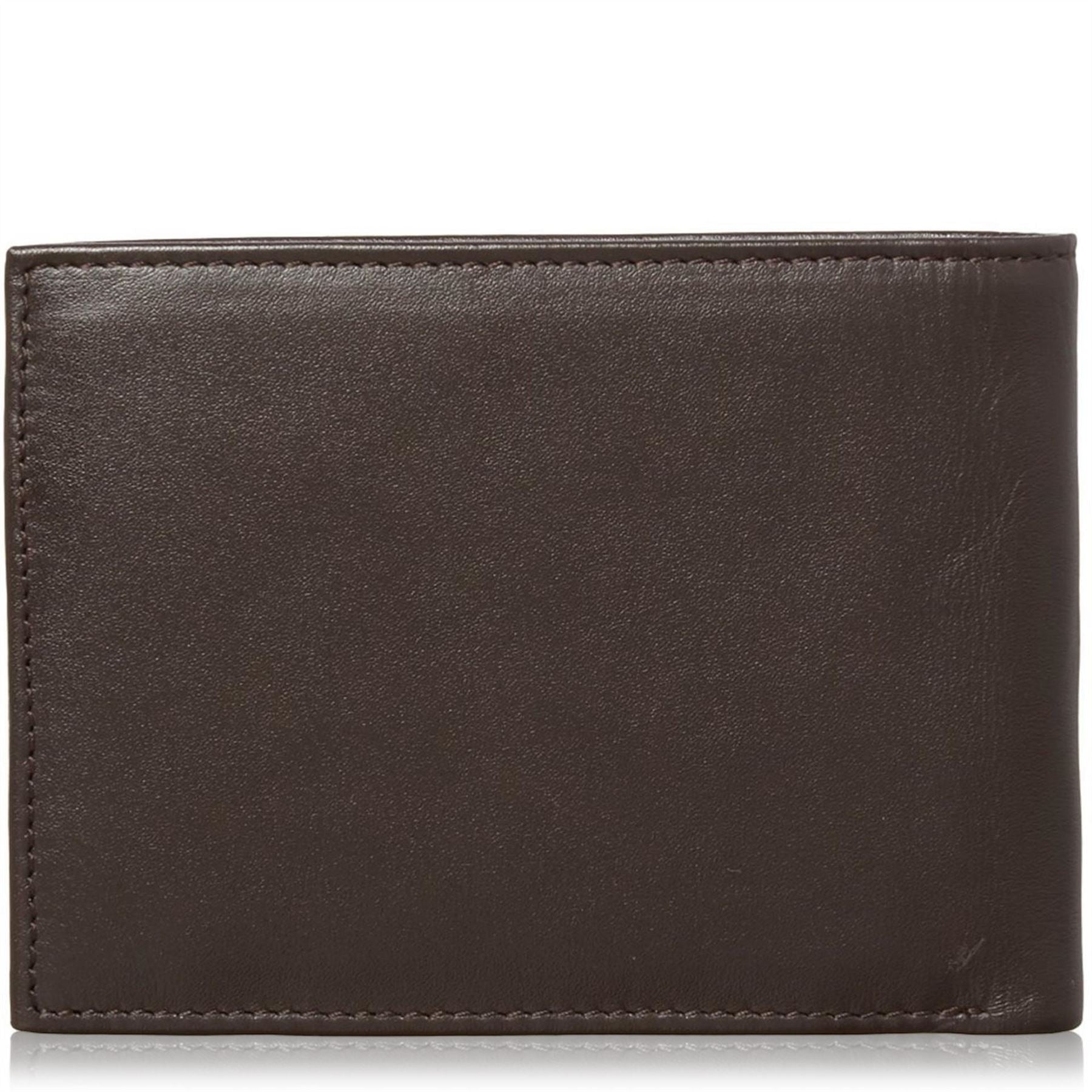 Tommy Hilfiger Bifold Coin Pocket Leather Wallet