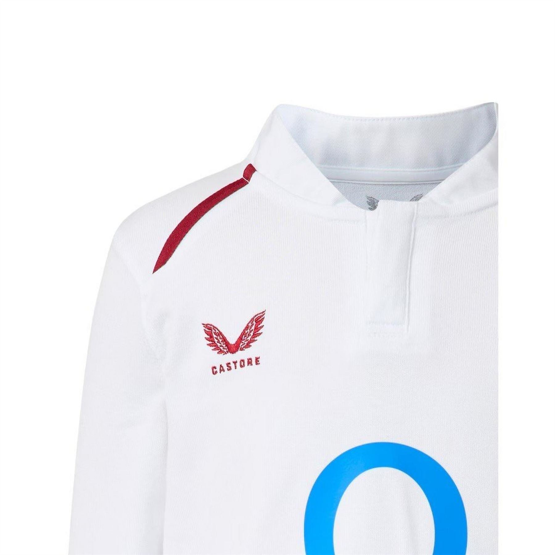 Castore England Rugby Home Long Sleeve Shirt 2026