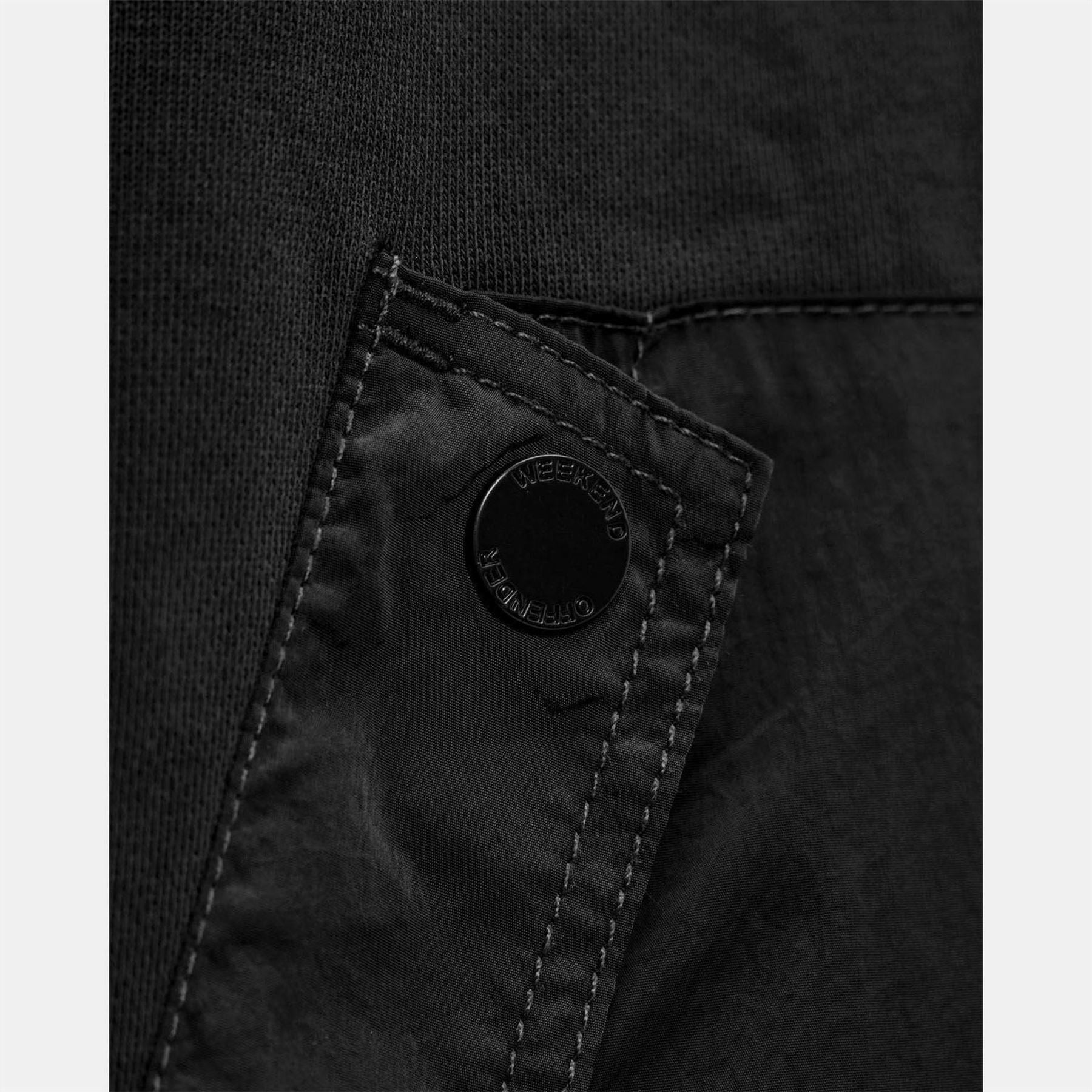 Weekend Offender Daponte Overlay Zip Hoodie