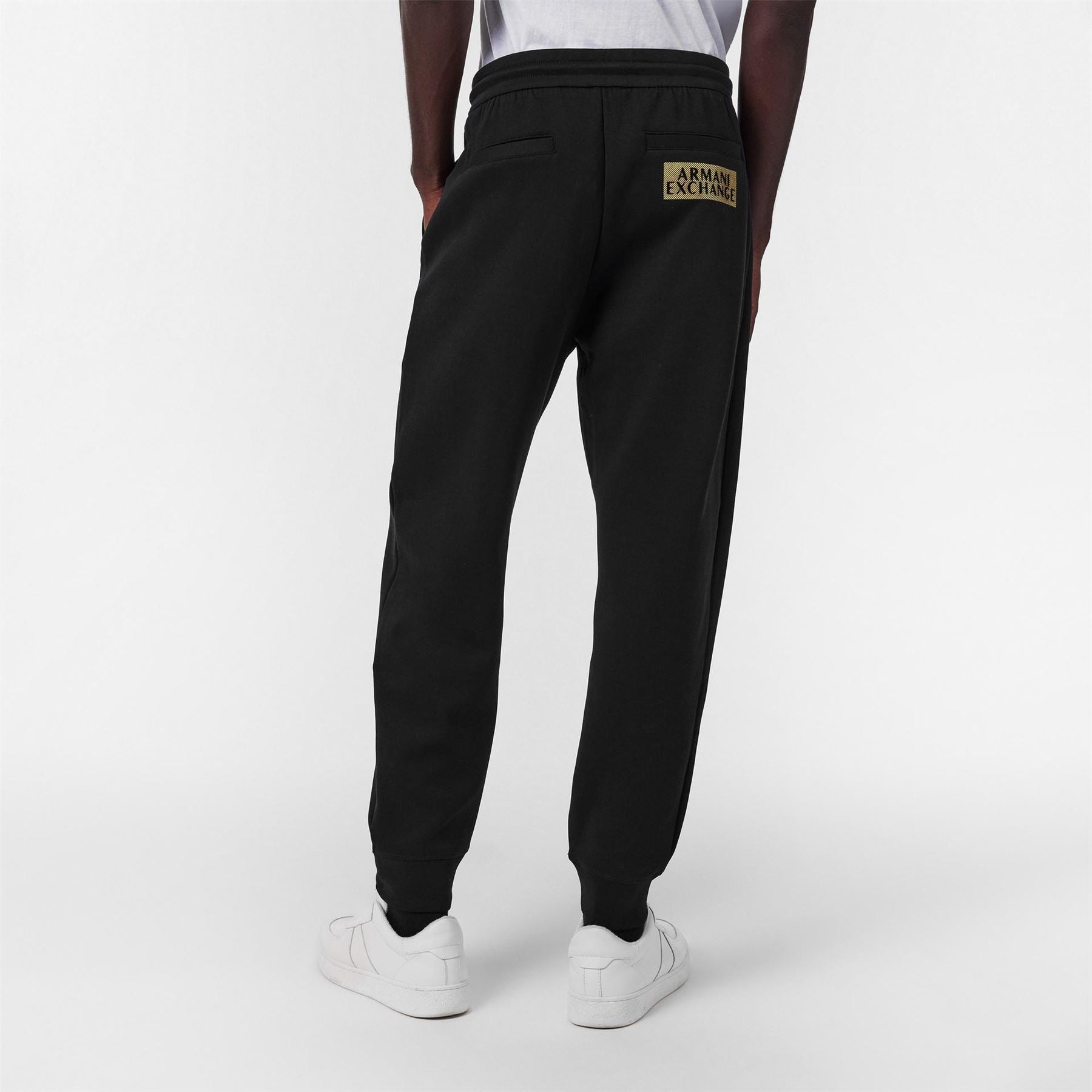 Armani Exchange Exchange Solid Patterned Slim Joggers