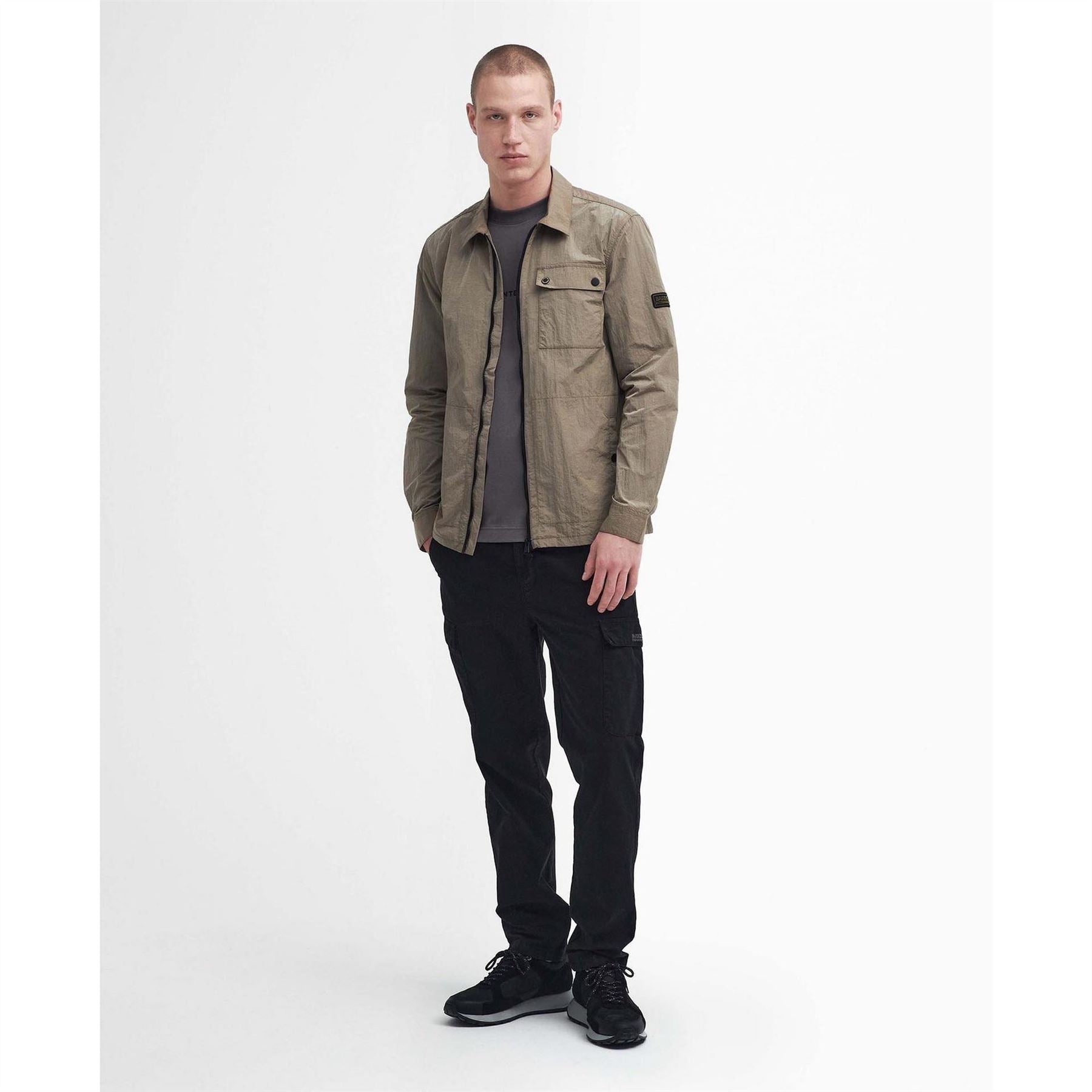 Barbour International Inline Zip Through Overshirt