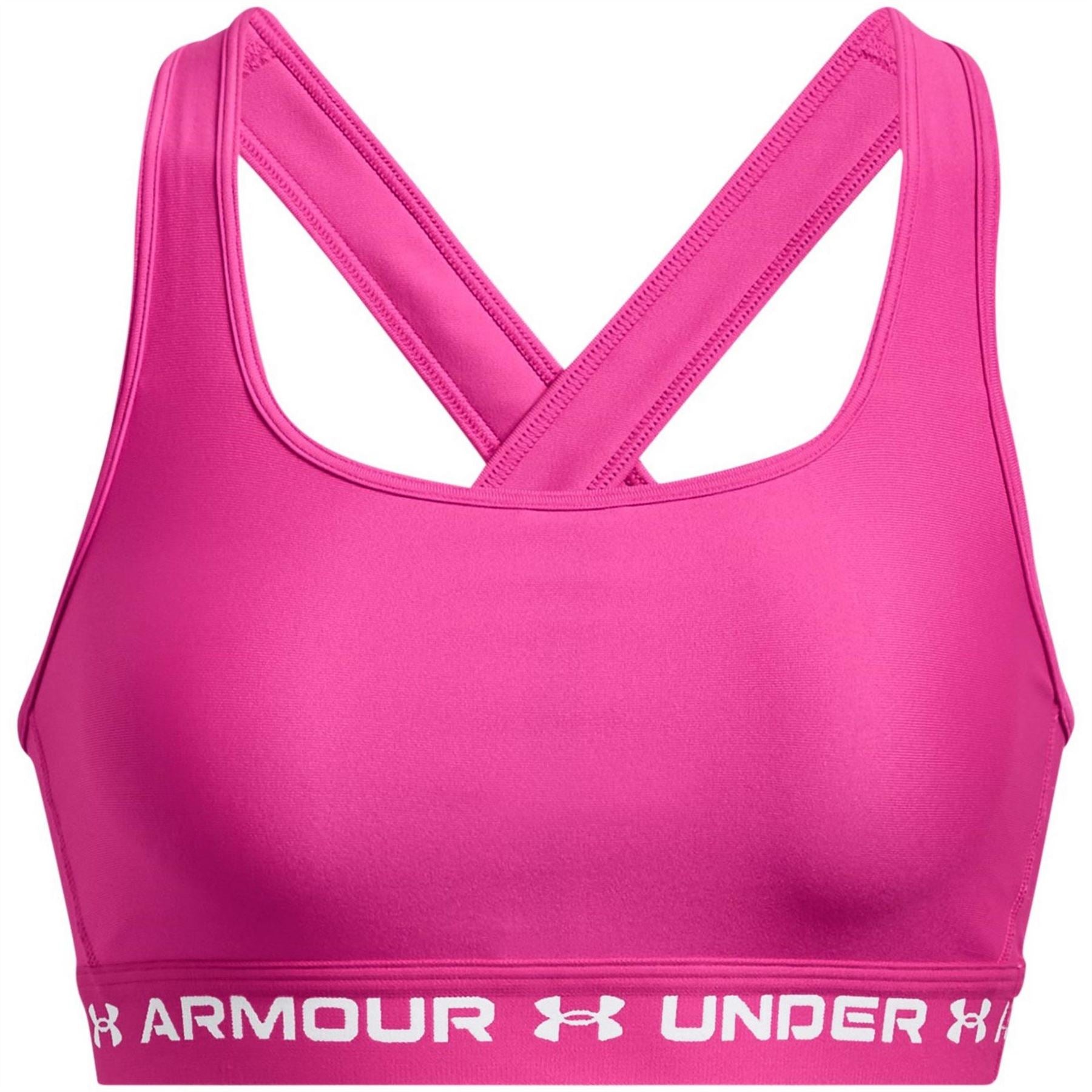 Under Armour Womens Armour Medium Support Crossbodyack Bra