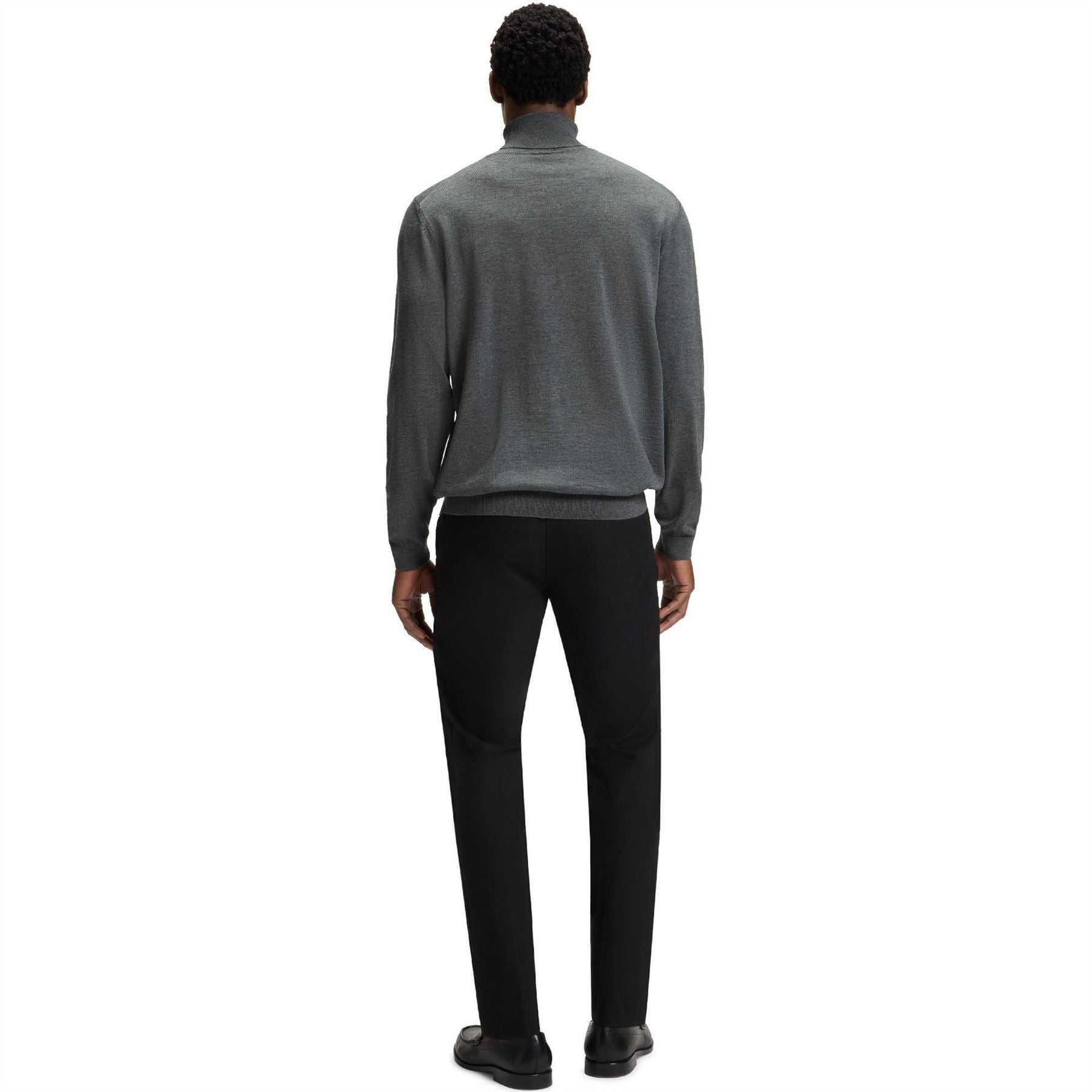 Boss Turtle Neck Long Sleeve Regular Fit Sweater