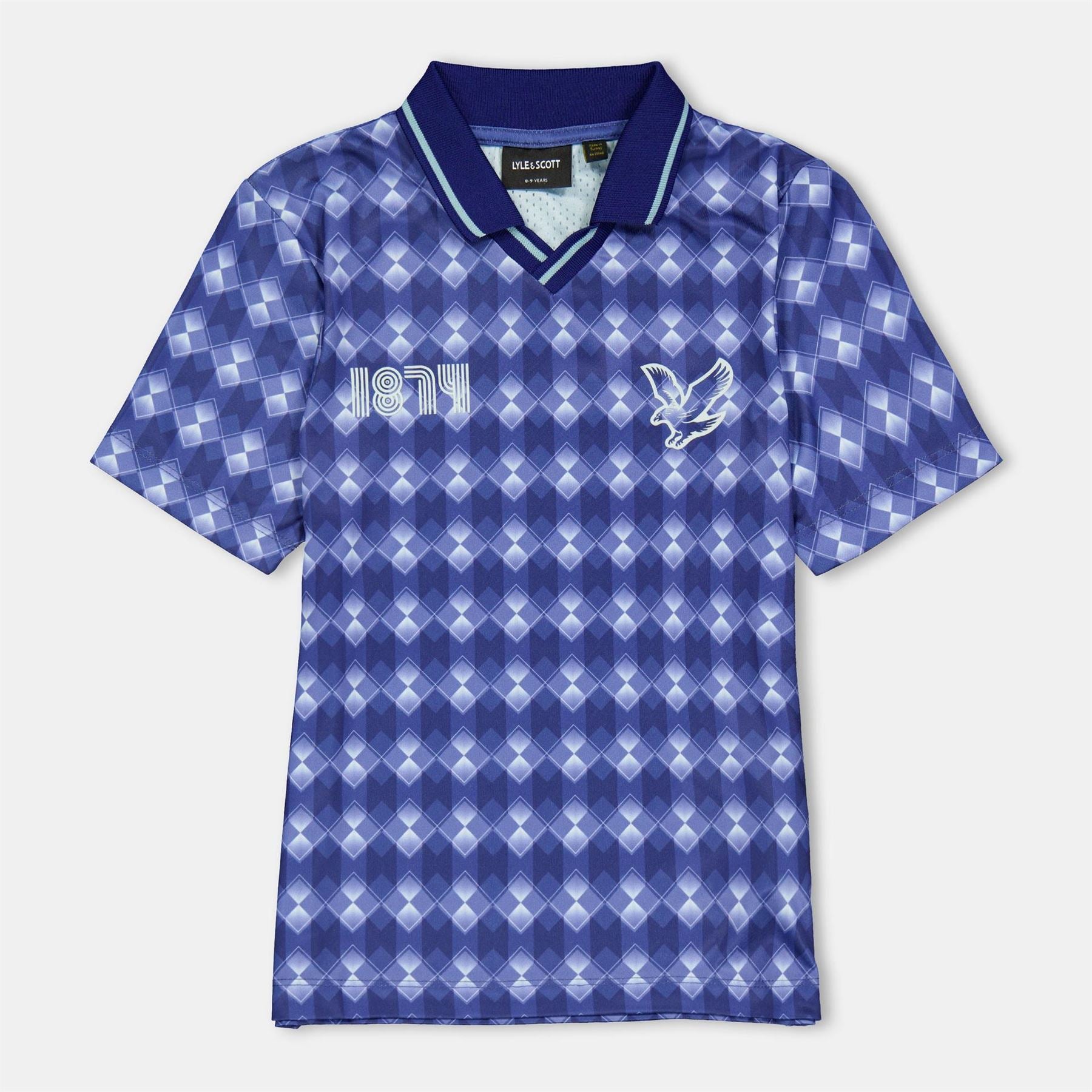 Lyle and Scott Argyle Short Sleeve Polo Shirt