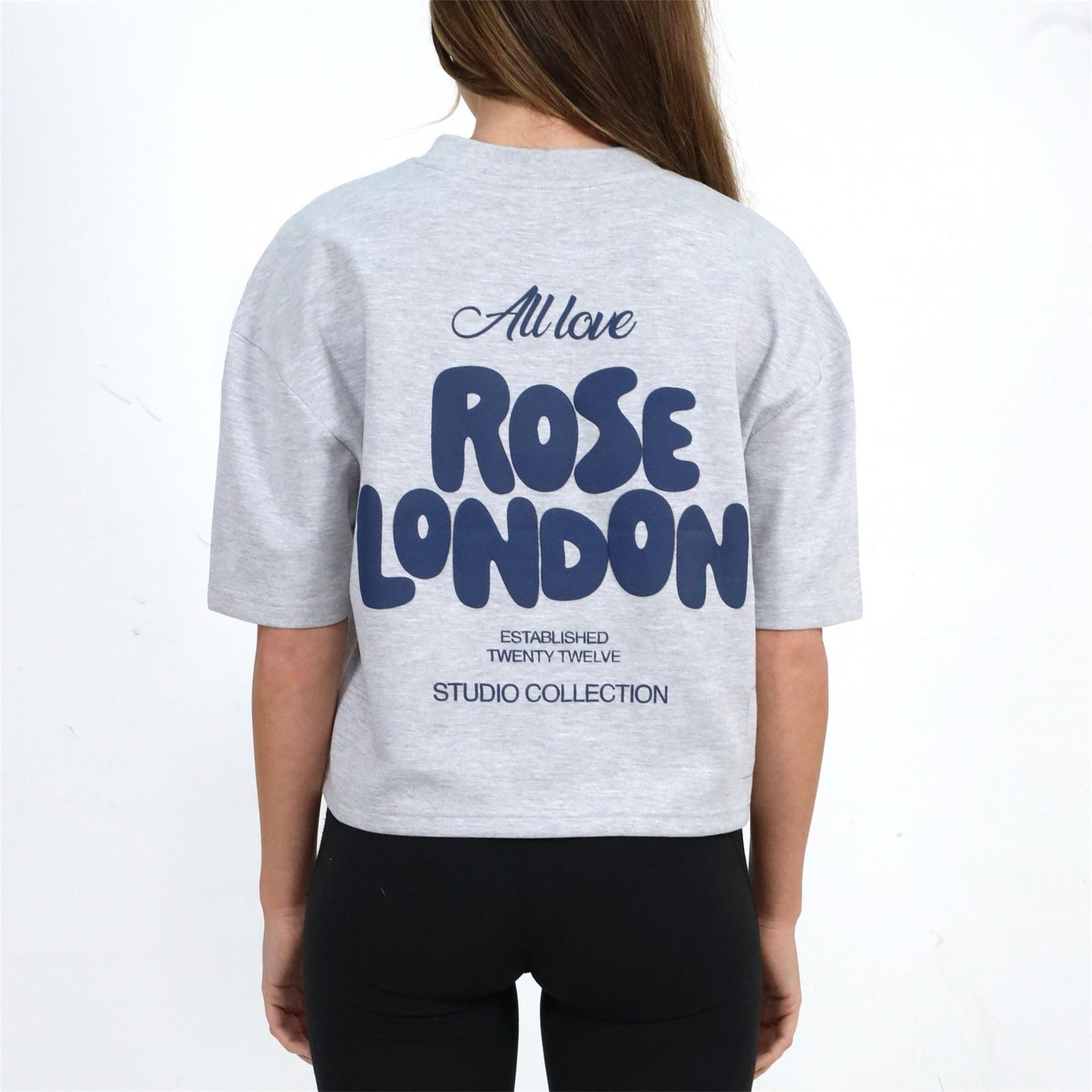 Rose London London All Love Crop T-Shirt