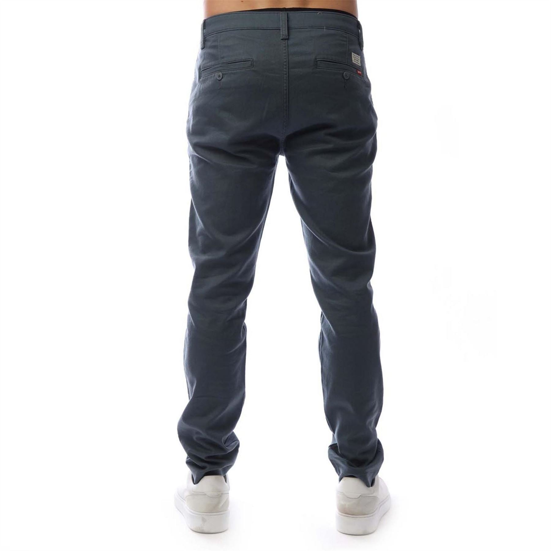Levis Solid Patterned Slim Chinos