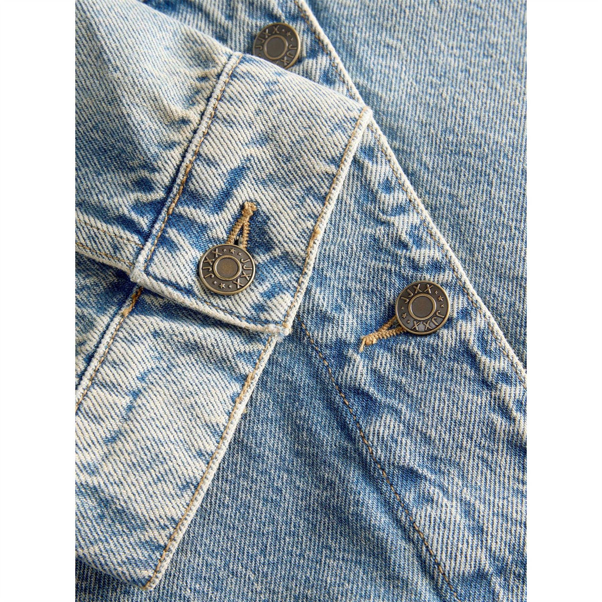 JJXX Norma Stone Wash Front Pocket Denim Jacket