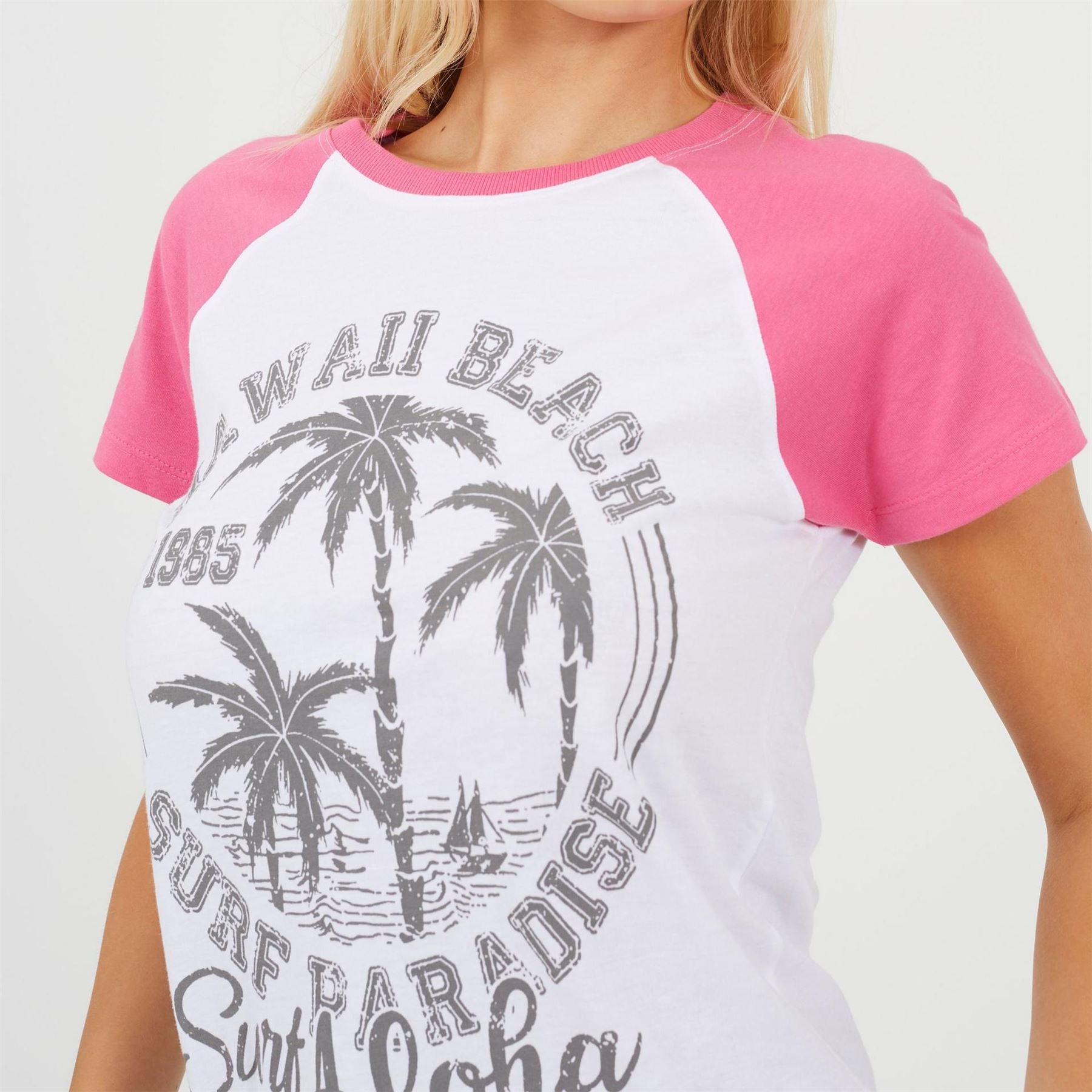 Brave Soul Basic Short Sleeve T-Shirt