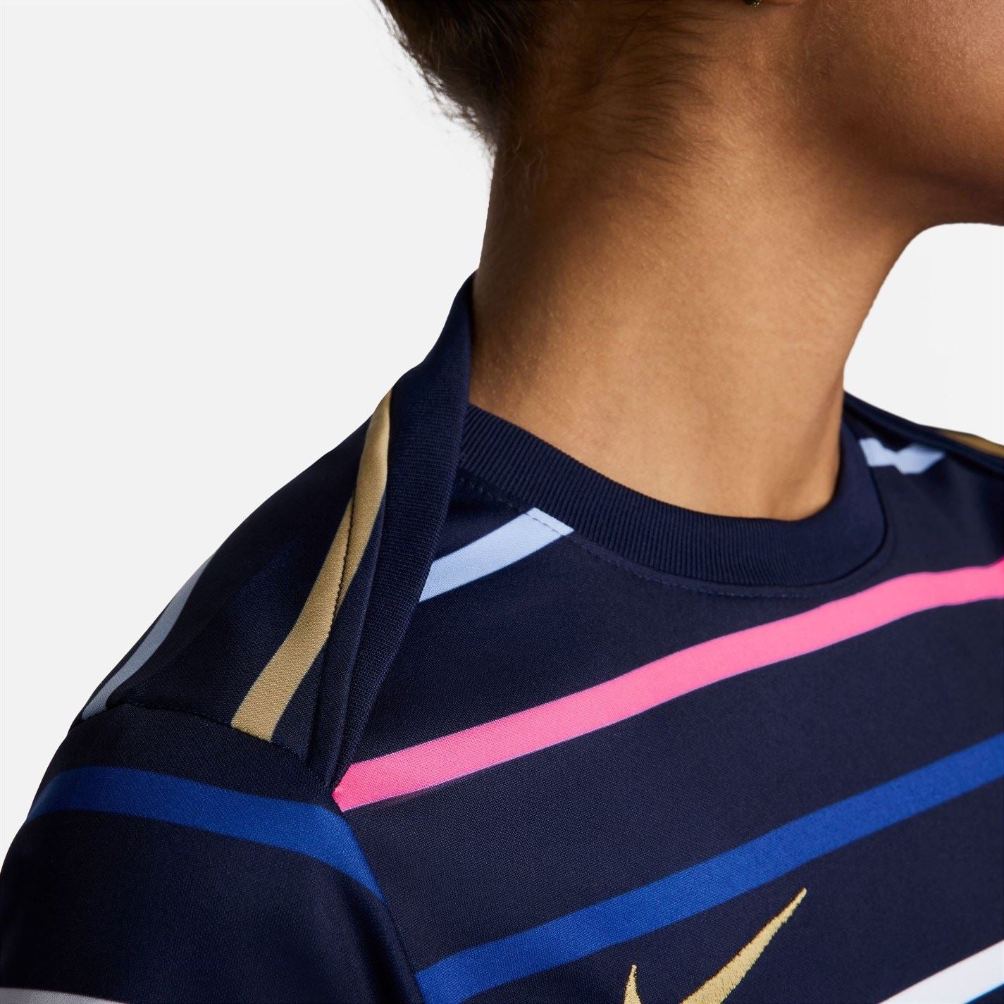 Nike Womens France Academy Pro Home Pre Match Shirt 2024