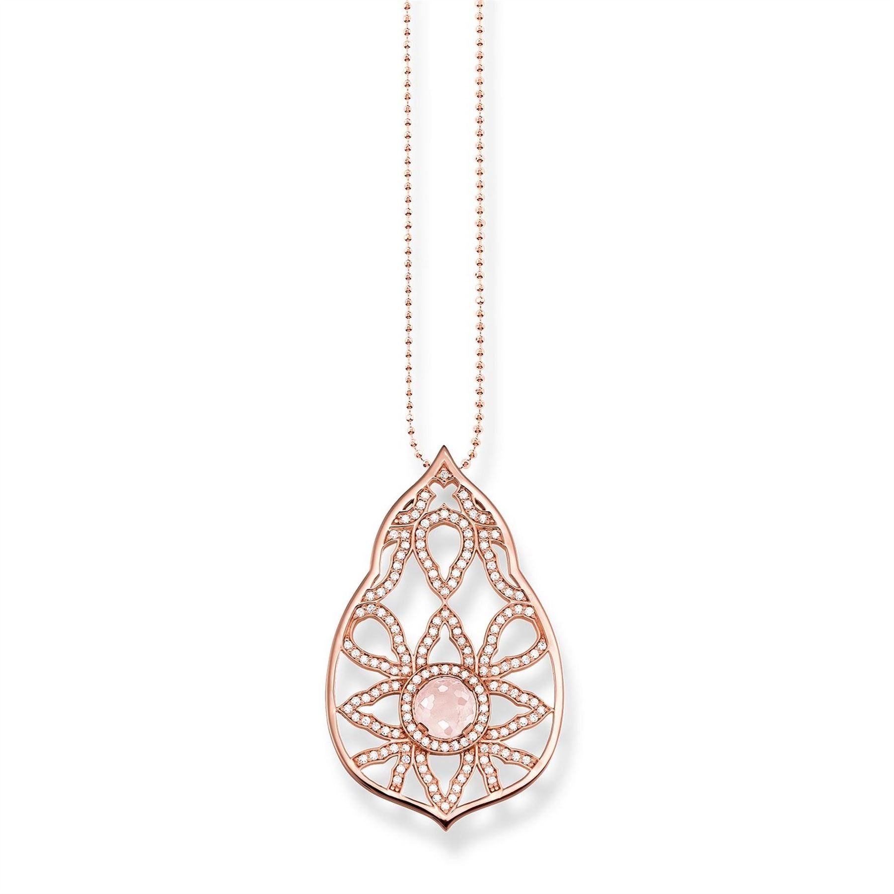 Thomas Sabo Garden Sterling Silver Necklace