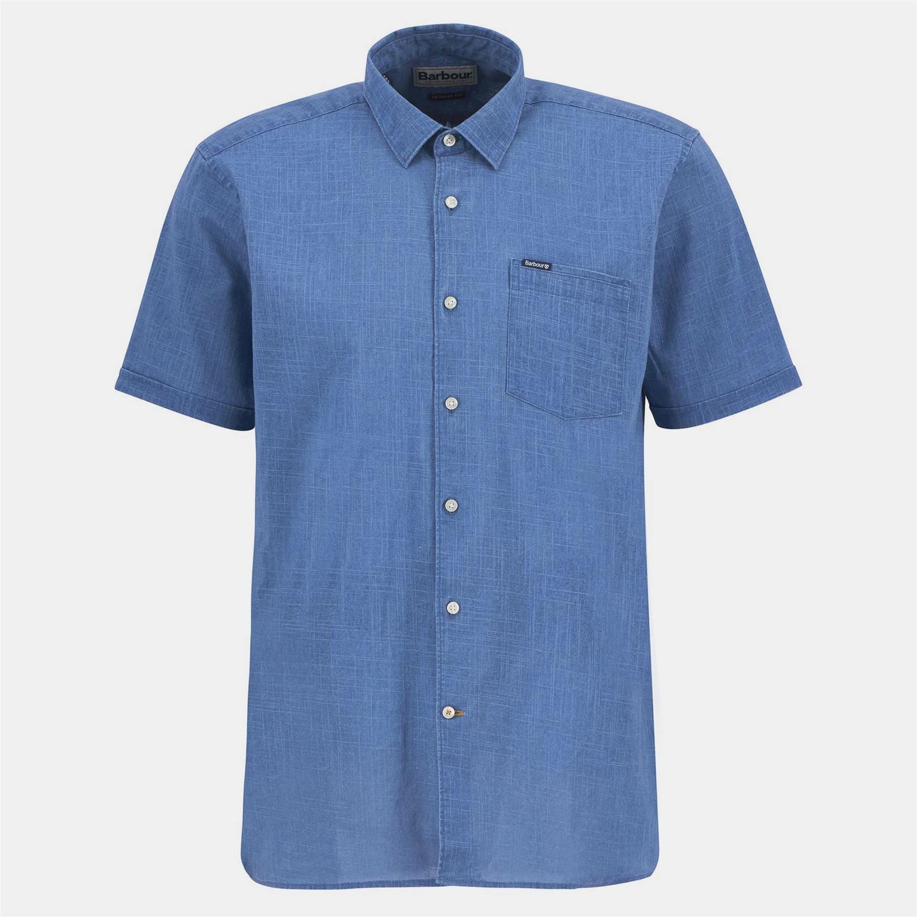 Barbour Pigment Short Sleeve Plain Shirt