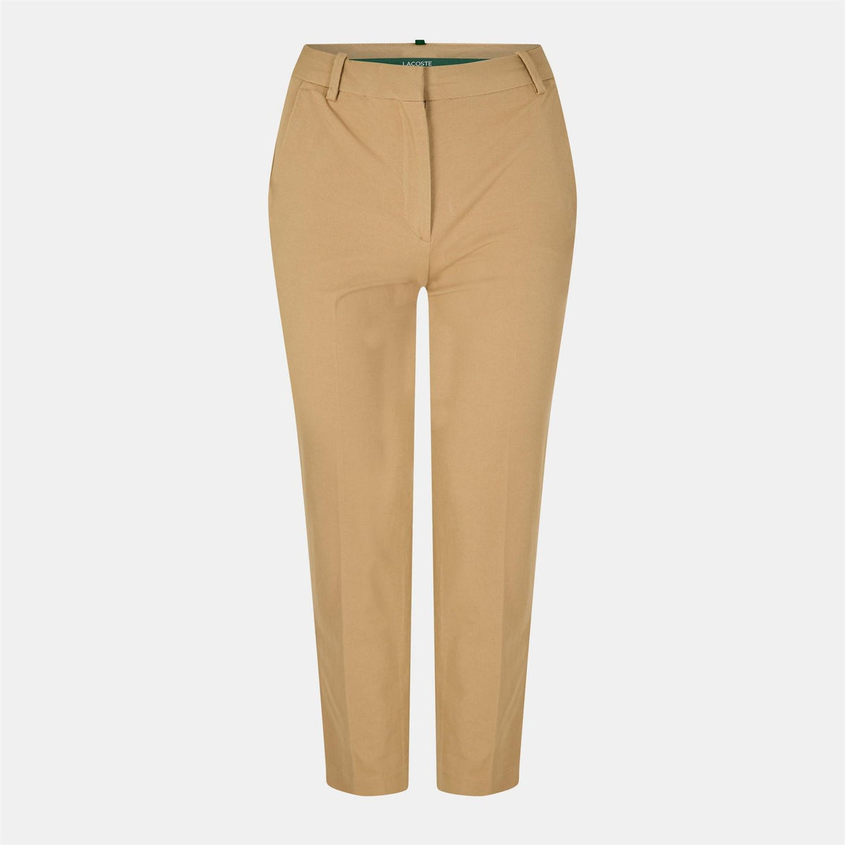 Lacoste Solid Patterned Regular Fit Chinos
