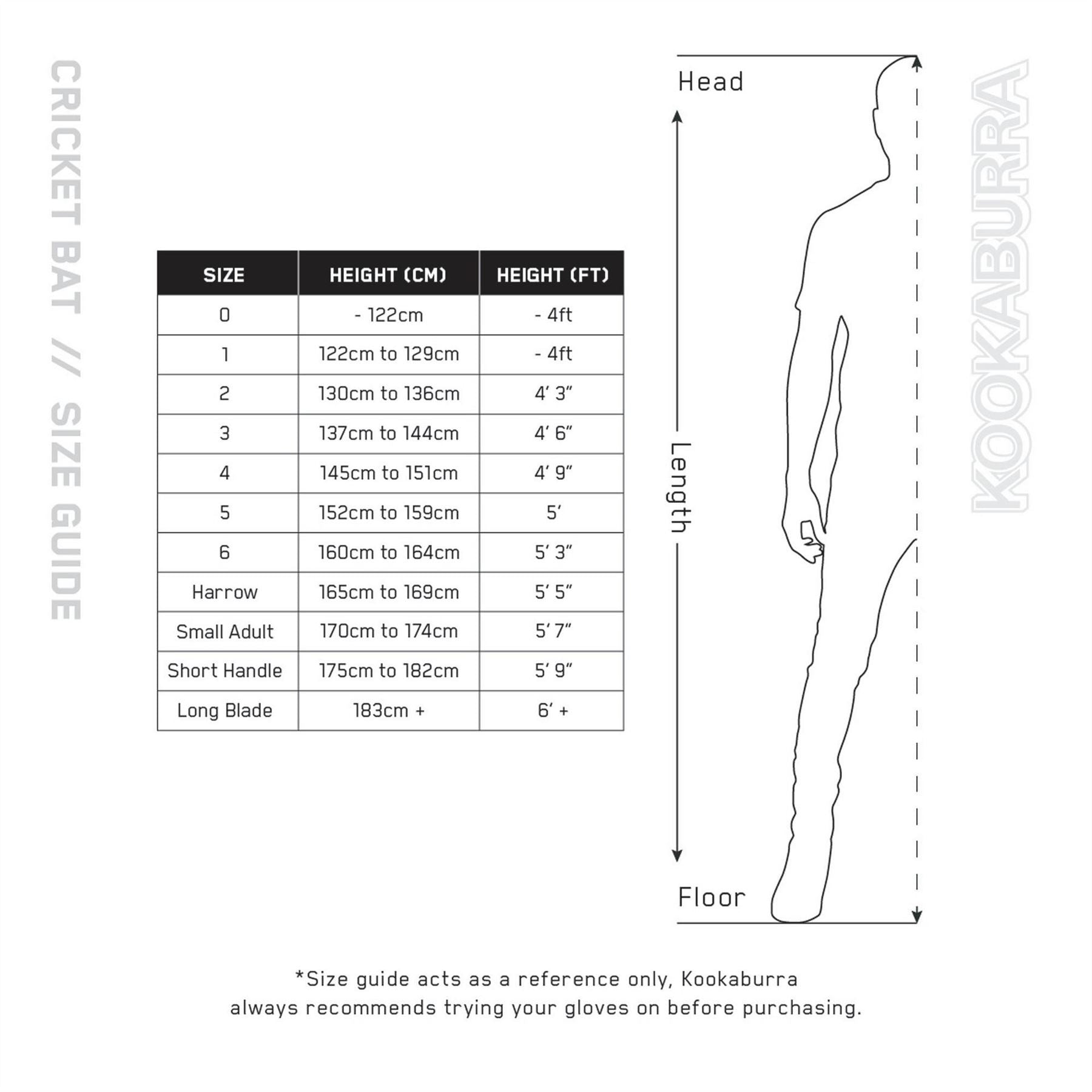 Kookaburra Sport Aura 750 Cricket Bat   Adult Short Handle