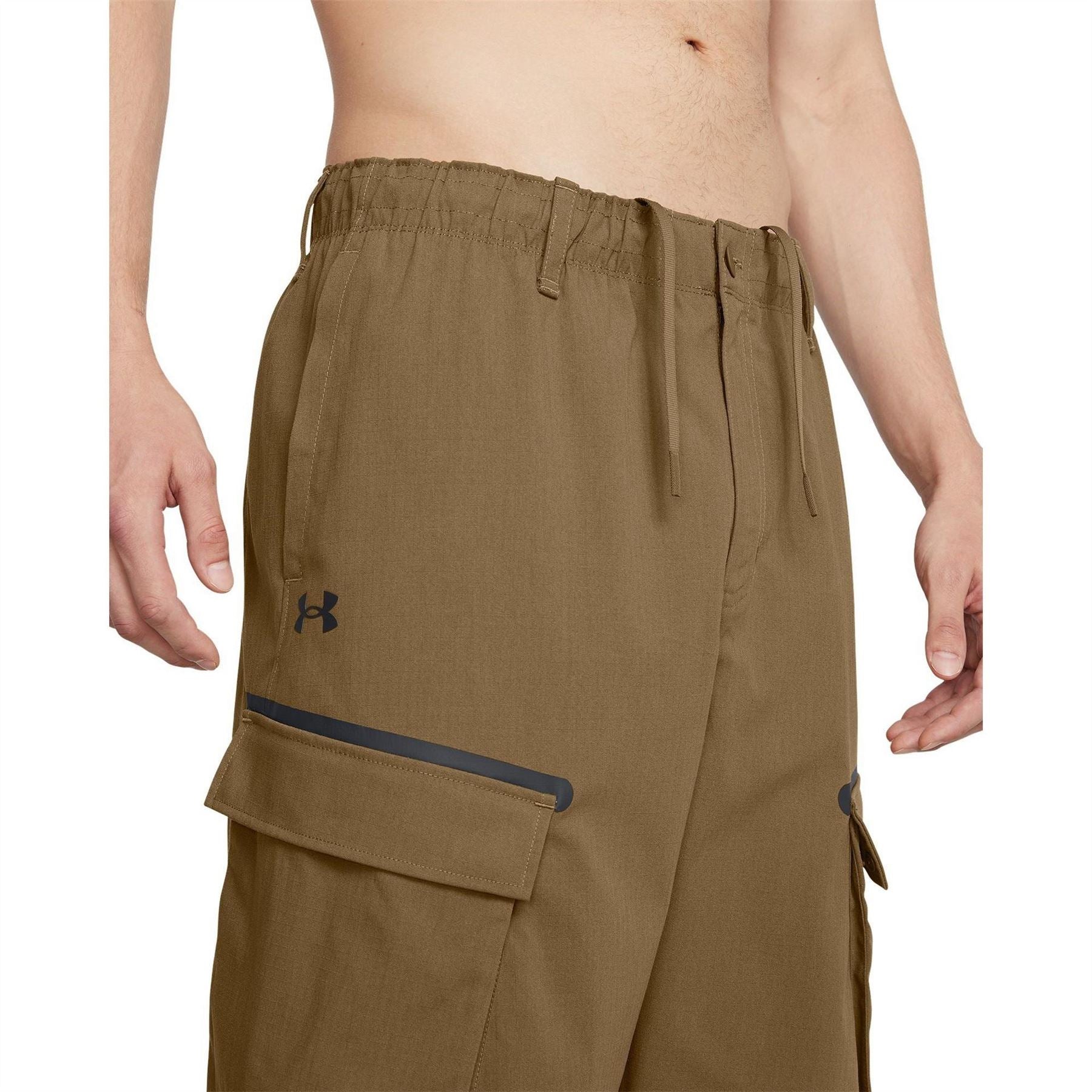 Under Armour Solid Patterned Wide Leg Utility Cargo