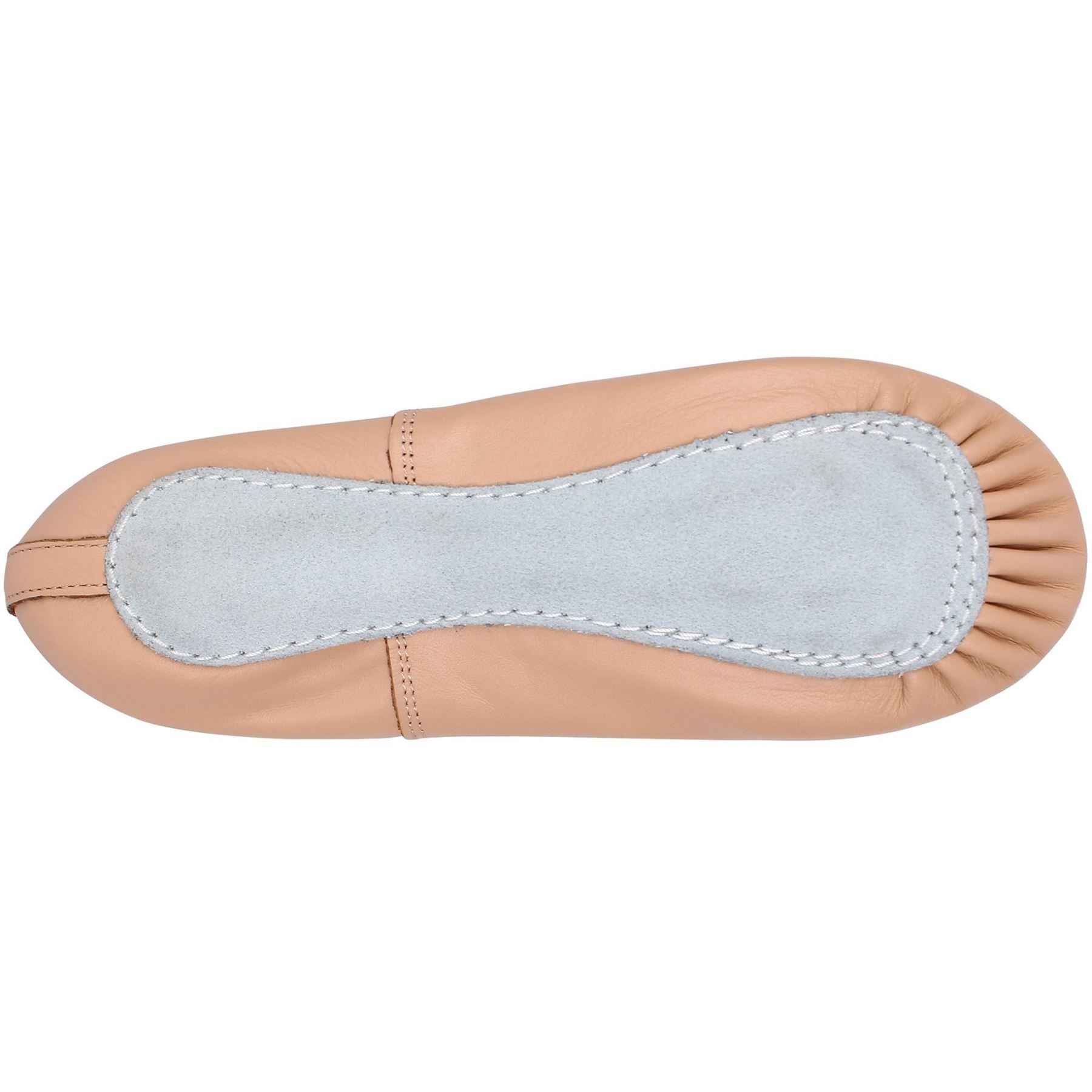 Slazenger Full Sole Leather Ballet Shoe Childrens
