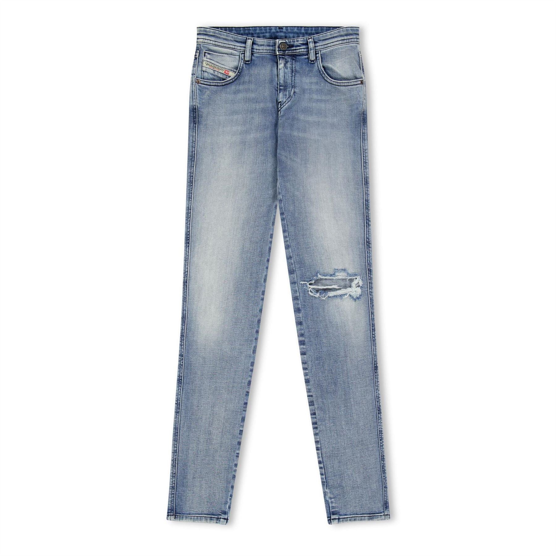 Diesel Five Pocket Straight Leg Jeans