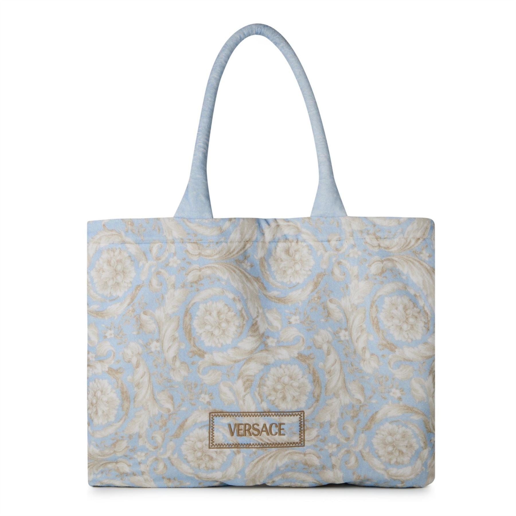 Versace Home Barocco Towel Tote Bag