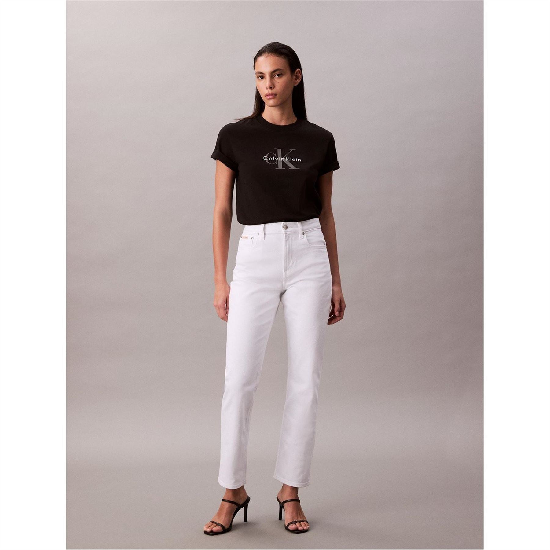 Calvin Klein Jeans Mono Hero Crew Neck Short Sleeve T-Shirt
