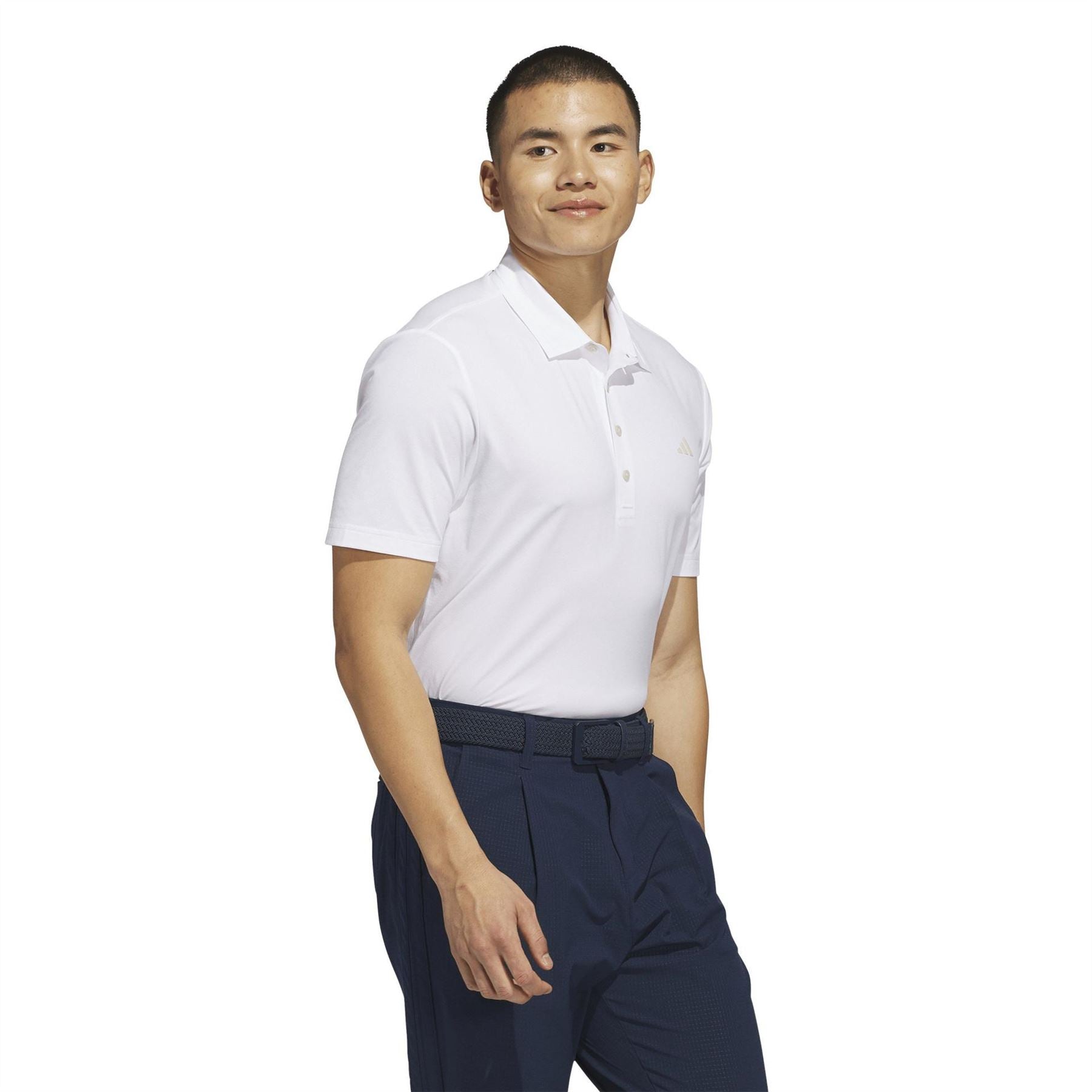 adidas Tour Twstknt Short Sleeve Performance Polo Shirt