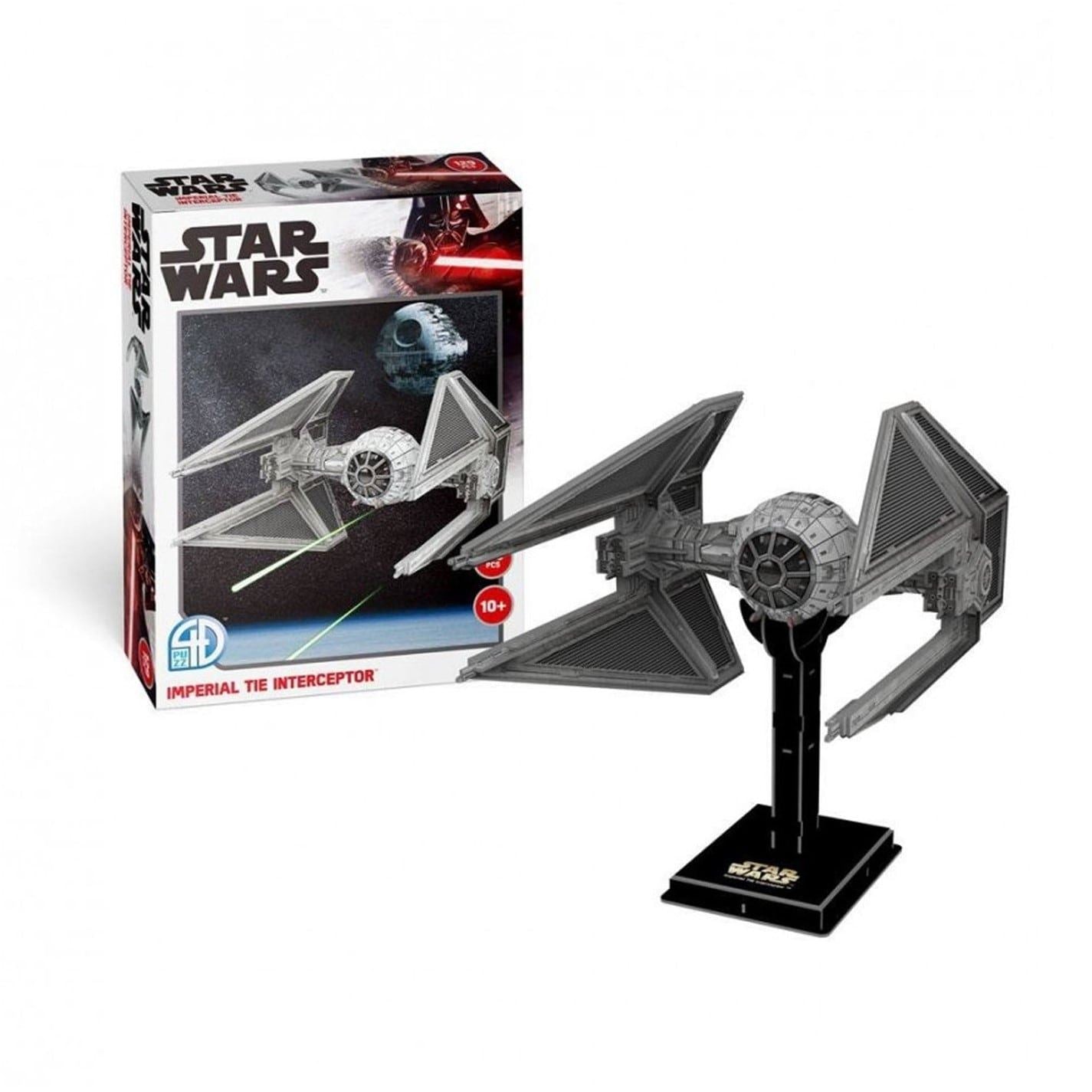 Star Wars Revell Imperial Tie Interceptor 3d Puzzle