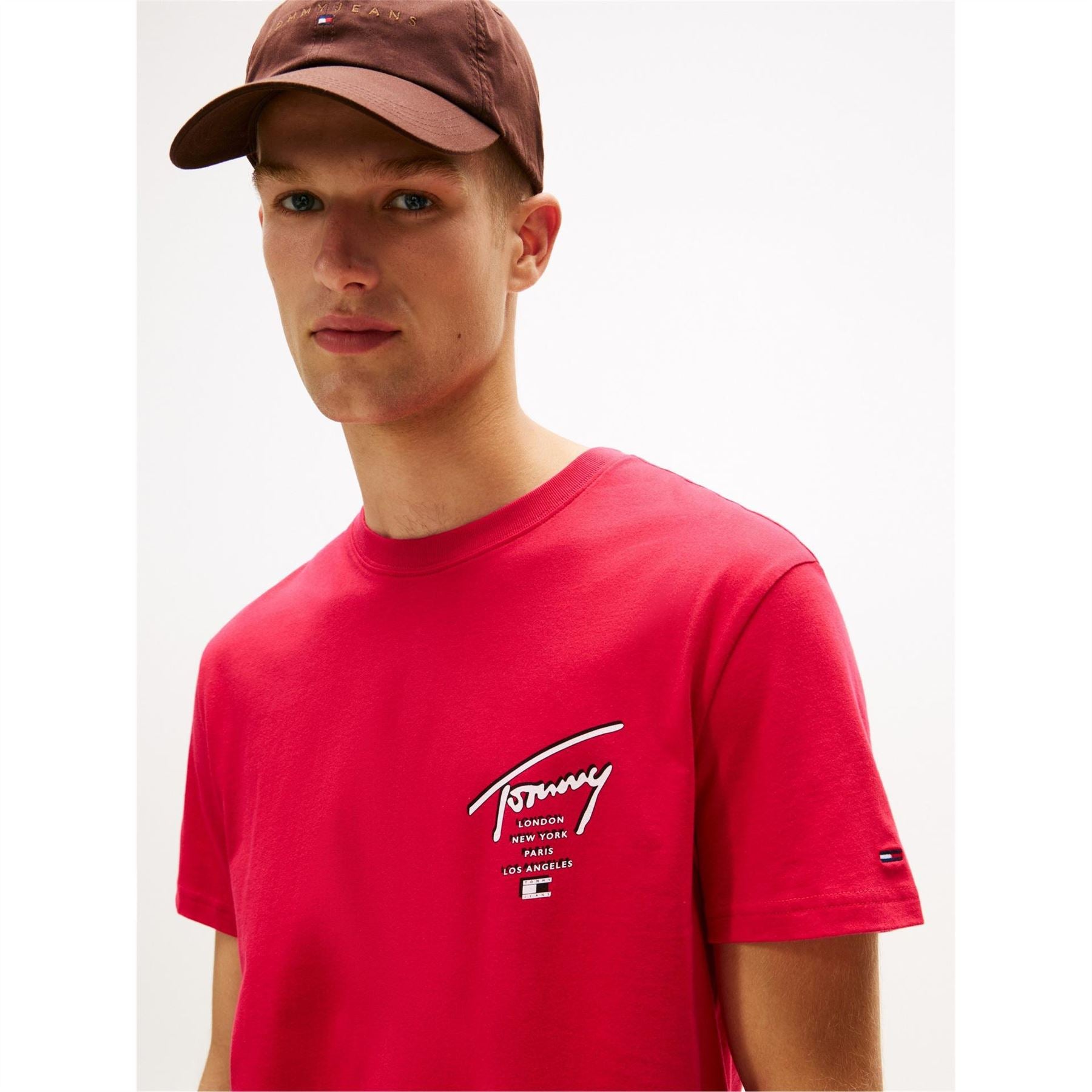 Tommy Jeans Flag Logo T-Shirt