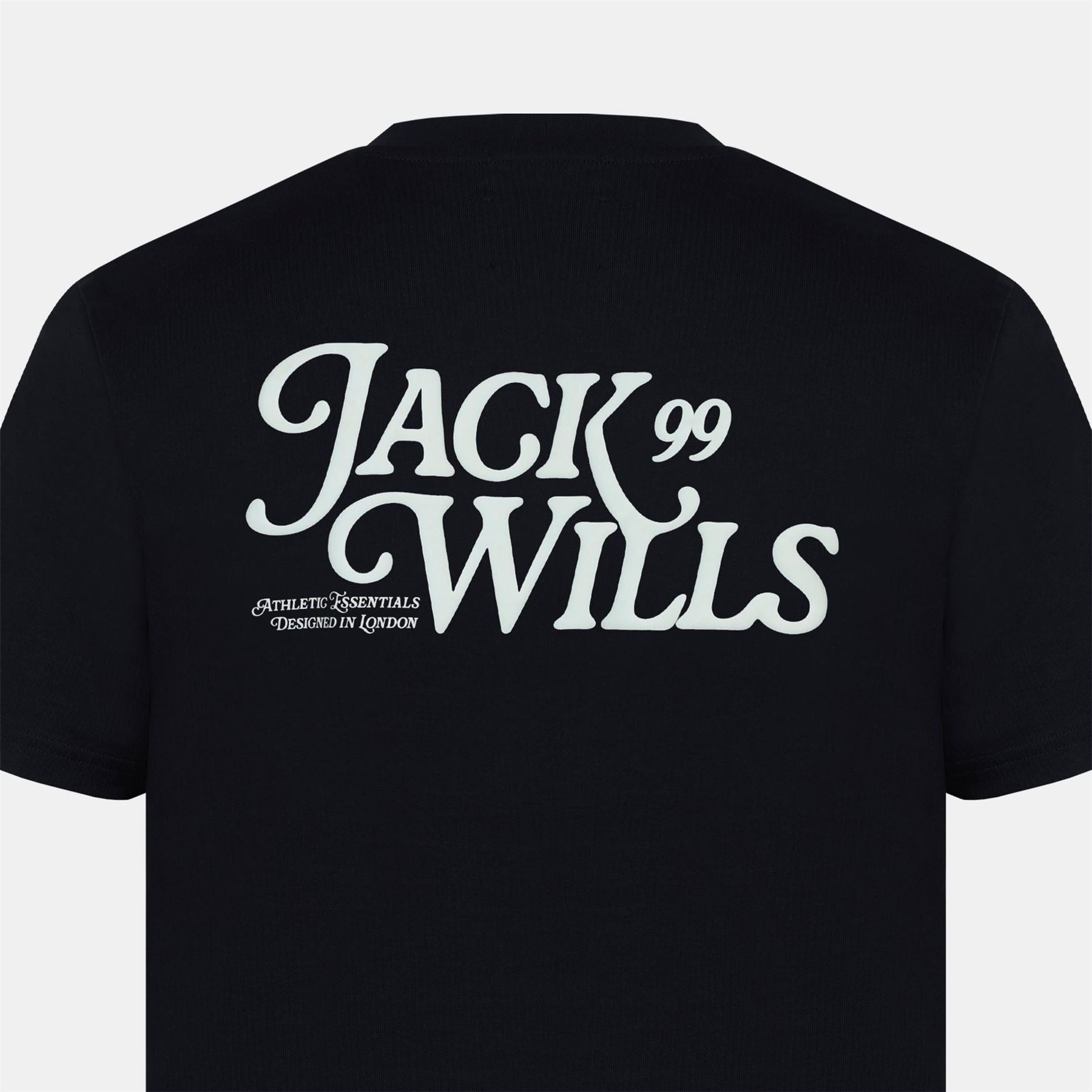 Jack Wills Script Cotton Short Sleeve Crew Neck Oversized T-Shirt