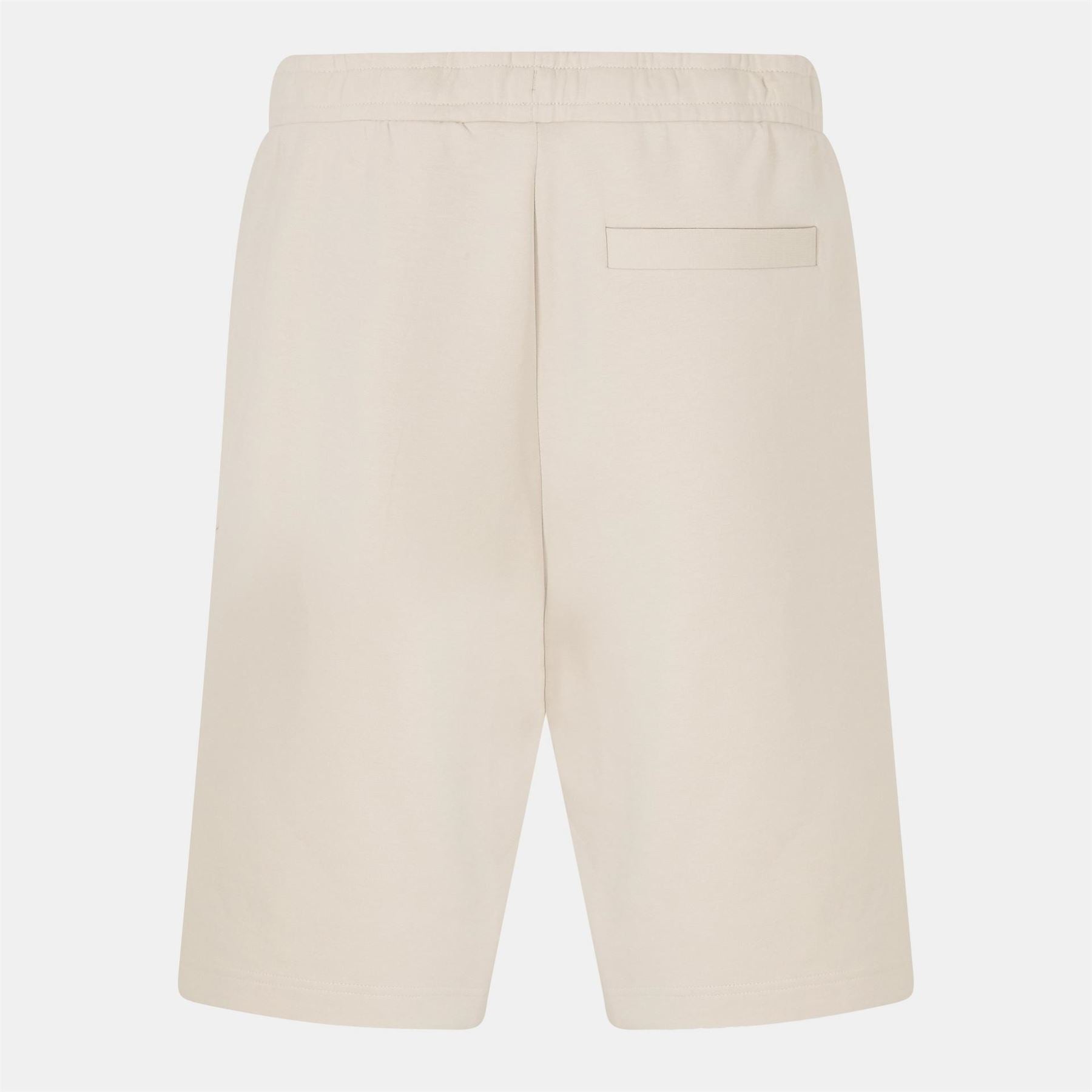 Boss Solid Patterned Sweat Shorts