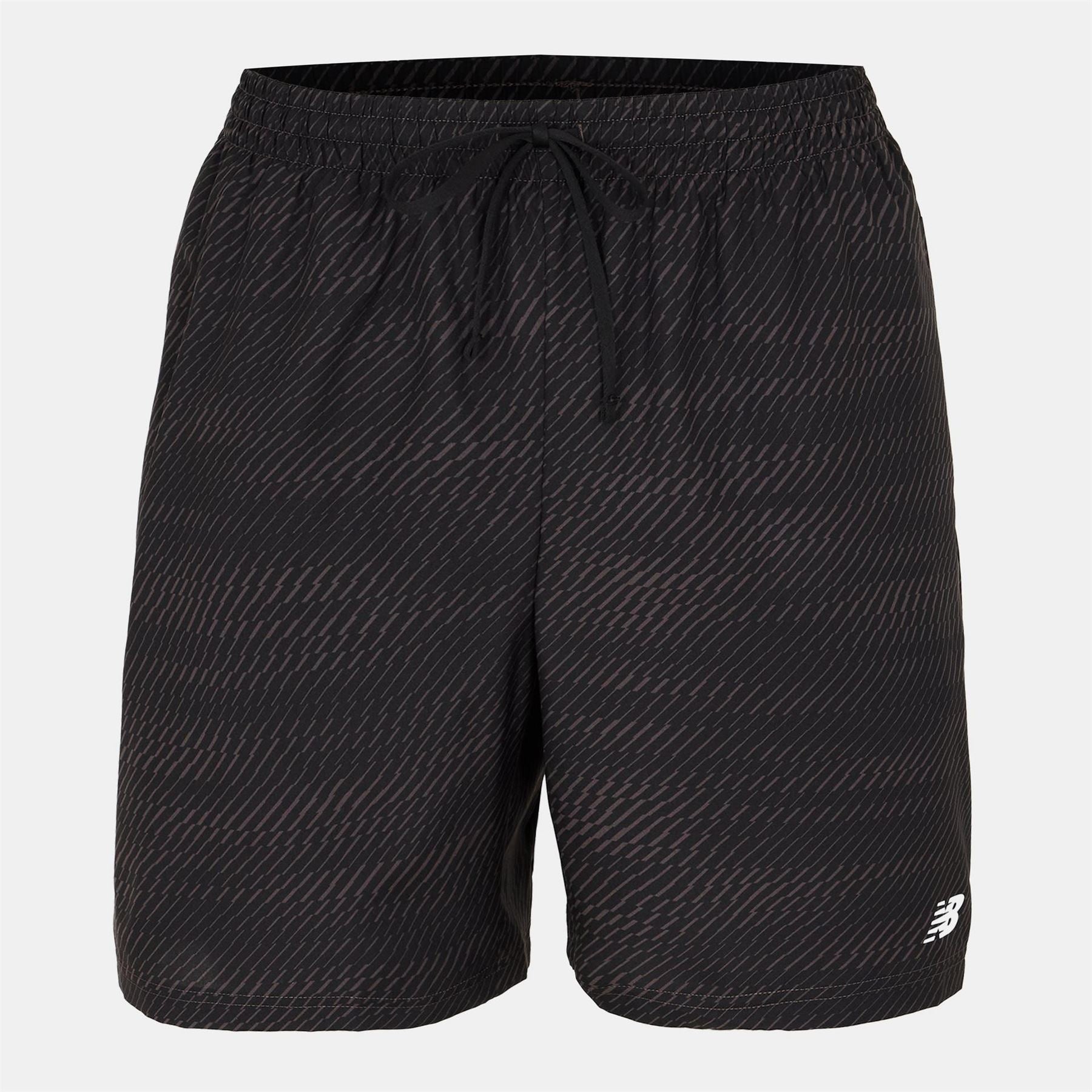 New Balance Balance Graphite Running Shorts with Elasticated Waistband