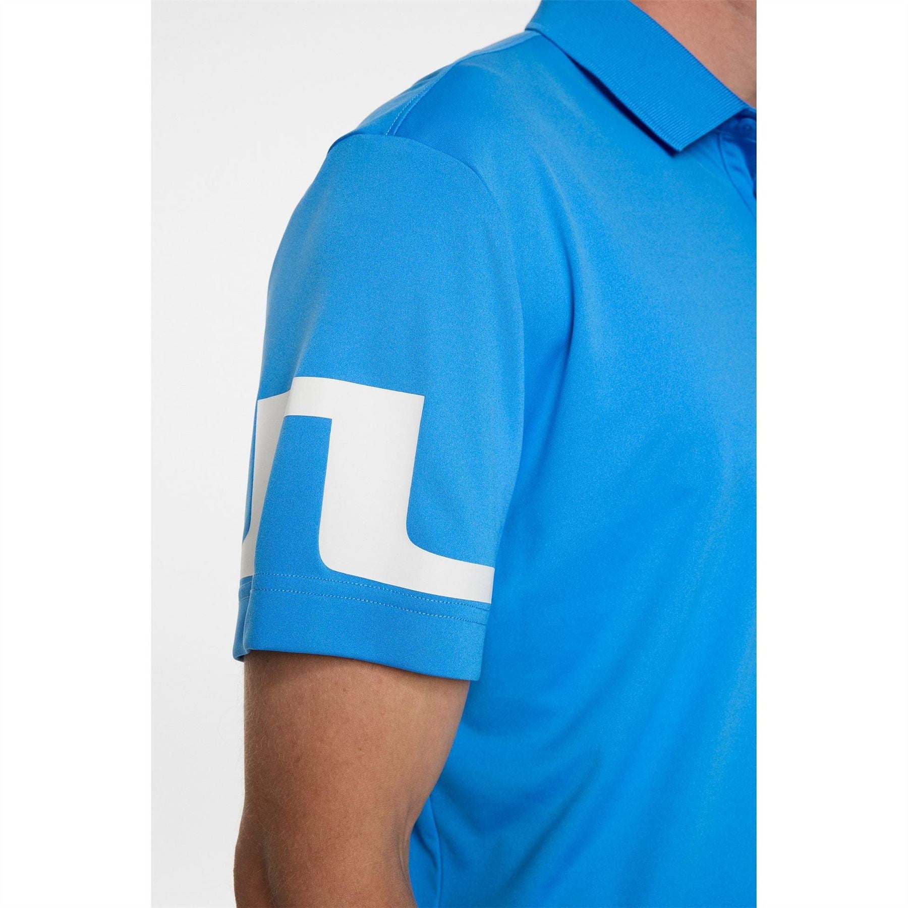 J Lindeberg Golf Heath Collared Neck Short Sleeve Polo Shirt