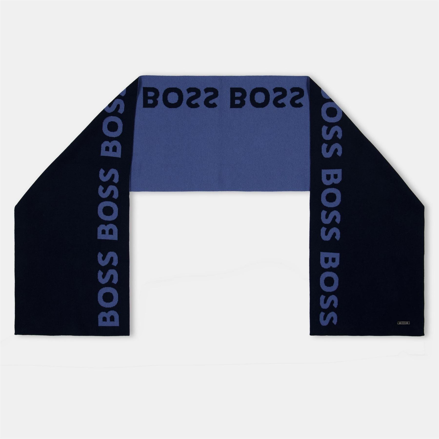 Boss Paradiso Oblong Scarf with Logo